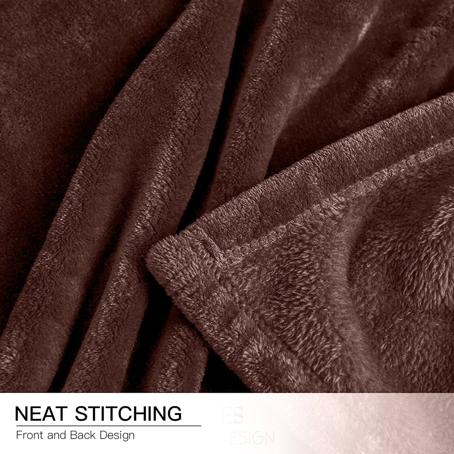 Super Soft Flannel Throw Blanket, Fuzzy & Plush Warm Fleece Blanket, Throw Size Coffee Blankets for Couch Beds, Machine Washable Blanket... - Luxury Knitted Decorative Throw Blanket with Fringes Detail