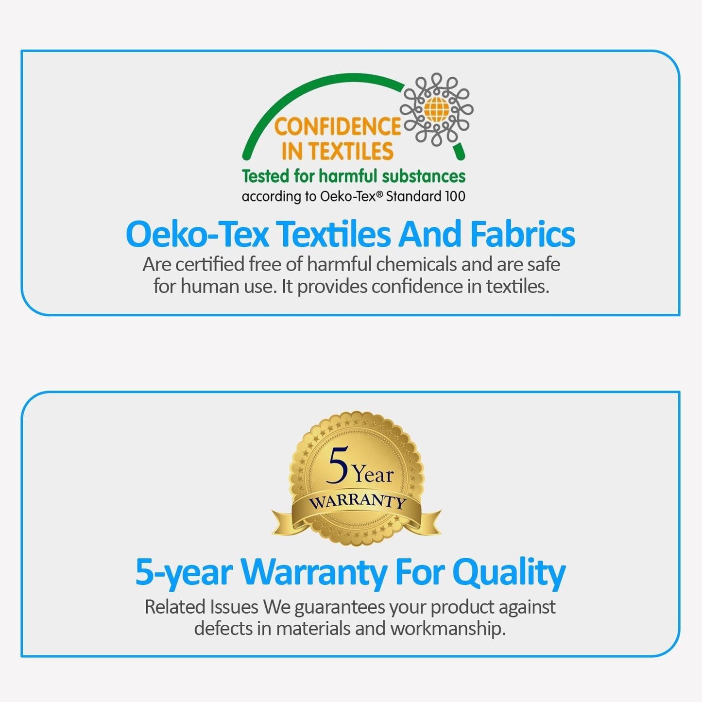 Hotel Collection Queen Size Bamboo Pillow, Memory Foam Bed Pillows with Washable Pillowcases, Queen - Orthopedic Shredded Foam Bed Pillow Set Detail