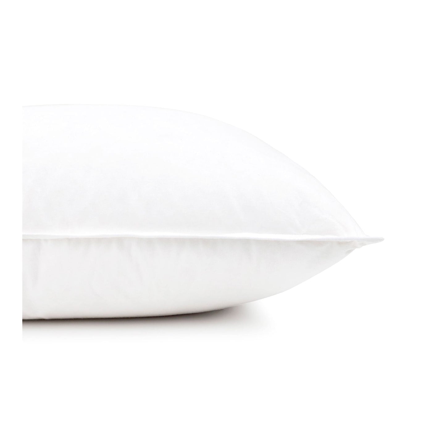 Decorative Plump Microflex Hospitality Bed Pillow - Standard - Firm - 10 Pack - Ergonomic Memory Foam Pillow for Neck Pain Support Detail