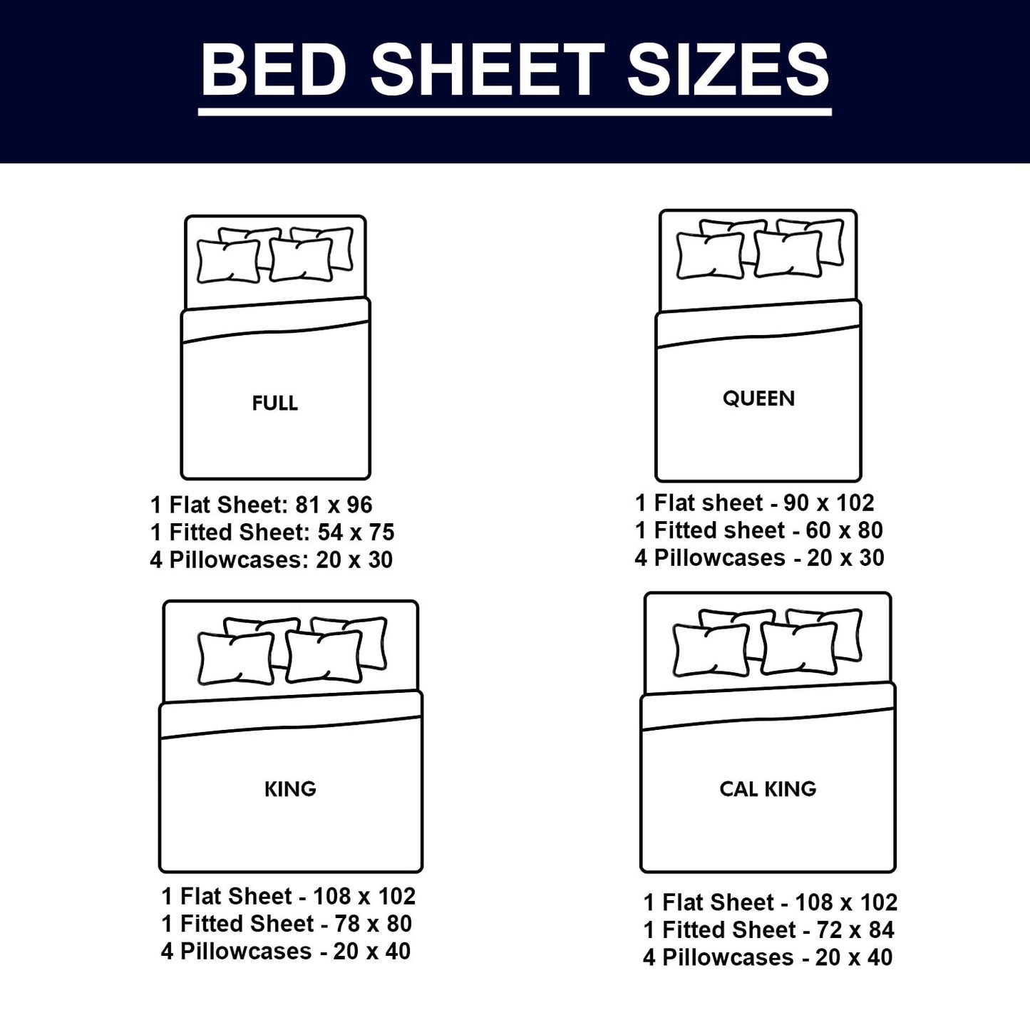 Ultra-Soft Hotel Collection Rayon derived - 6 Piece, Queen, White - Premium Ultra-Soft Pillowcase Pair for Sleeping Detail