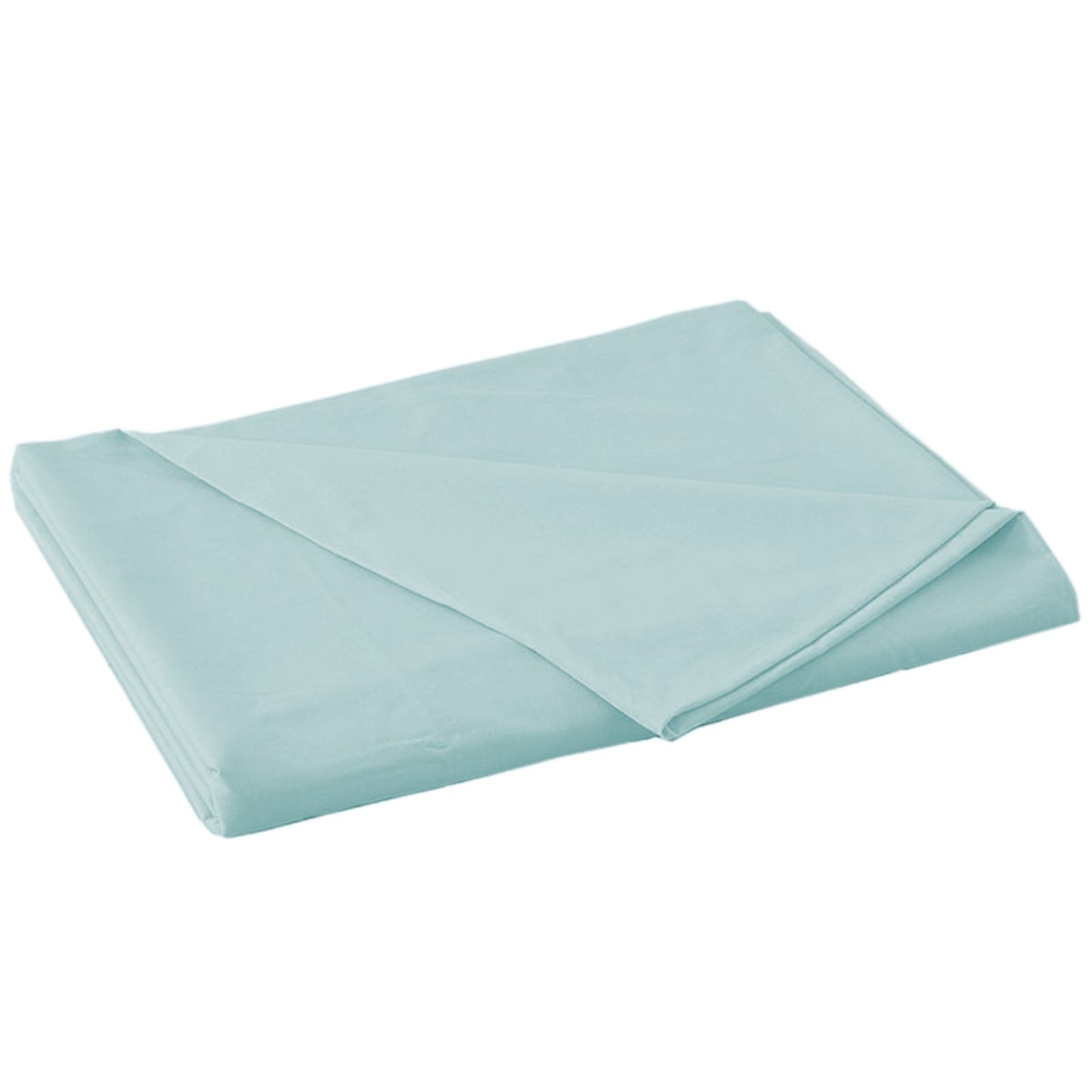 Breathable Luxury Under $5 Clearance! InsCrazy Bed Sheet, 100% Cotton Household Solid Color, Soft and breathable Bed Sheet Piece 66 x 96" - Premium Ultra-Soft Pillowcase Pair for Sleeping Detail