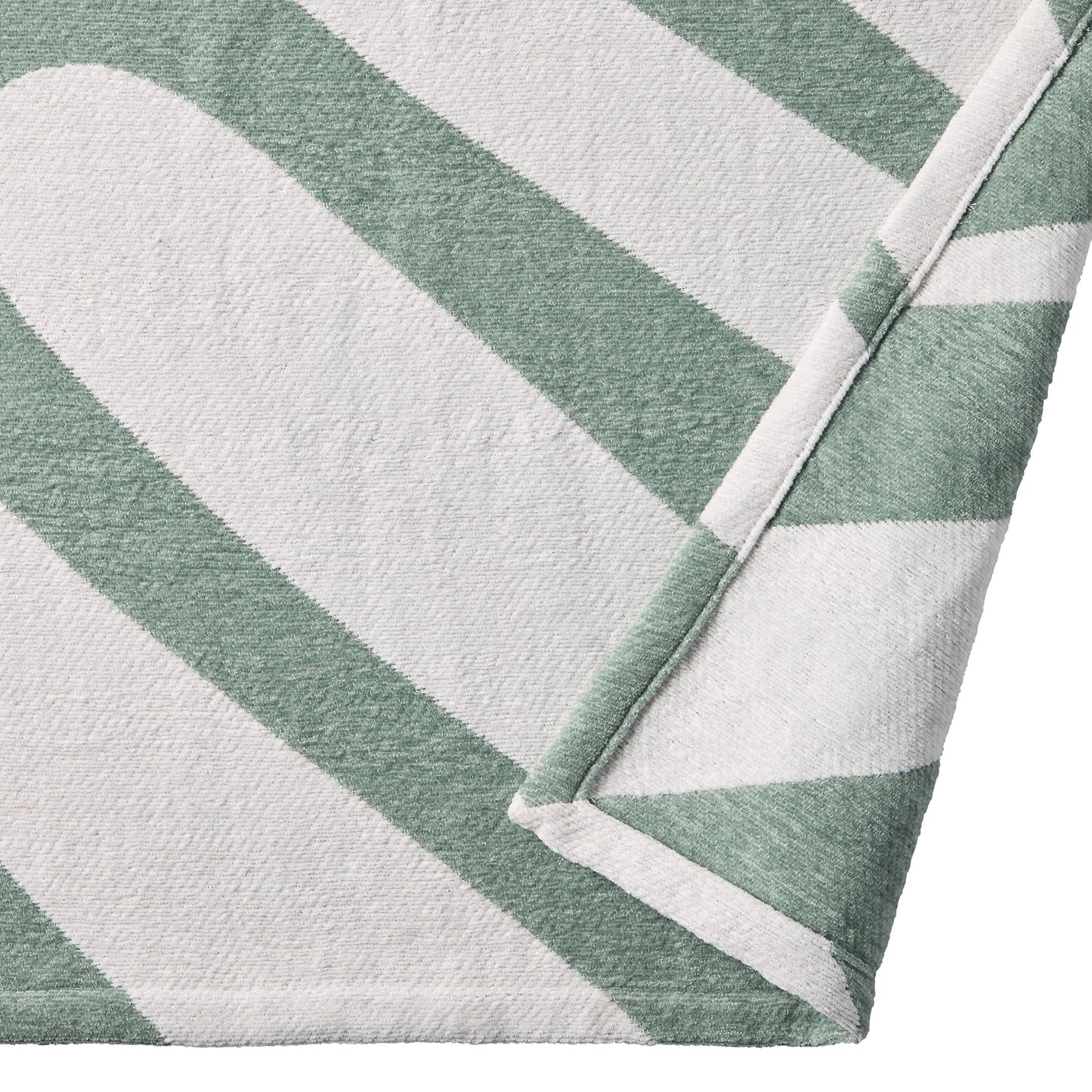 Lightweight Warm Chenille Jacquard Soft Throw Blanket, Soft Sea - Luxury Knitted Decorative Throw Blanket with Fringes Detail