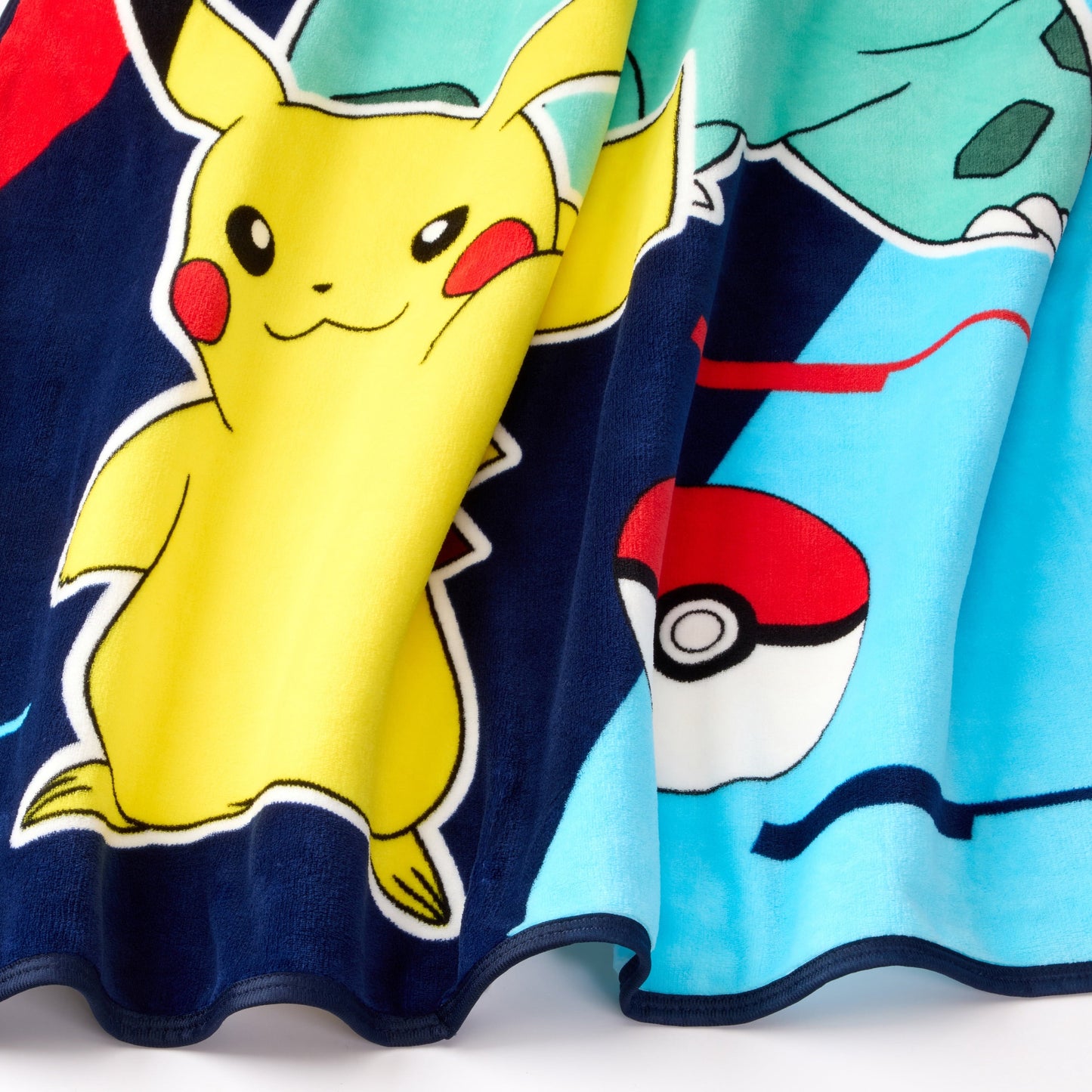 Reversible Sherpa Kids Print Fleece Throw Blanket, 46 x 60 - Cozy Fleece Throw Blanket for Couch & Bed Detail