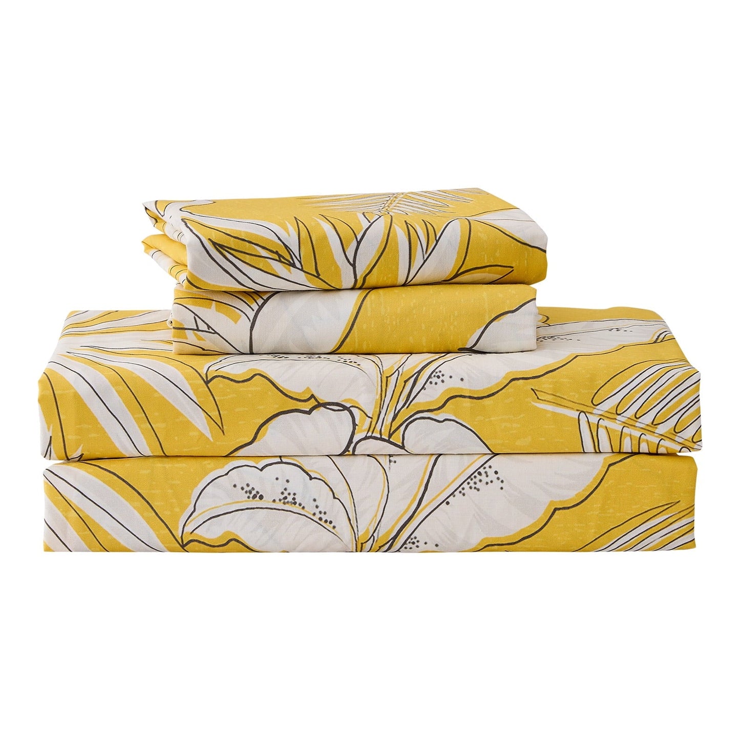 Wrinkle-Resistant 100% Cotton Deep Pocket Queen Sheet Set Fit 16", Breathable Super Soft Queen Size Sheet Set, Luxury Hotel Style Home ... - Breathable Egyptian Cotton Flat & Fitted Sheets Detail