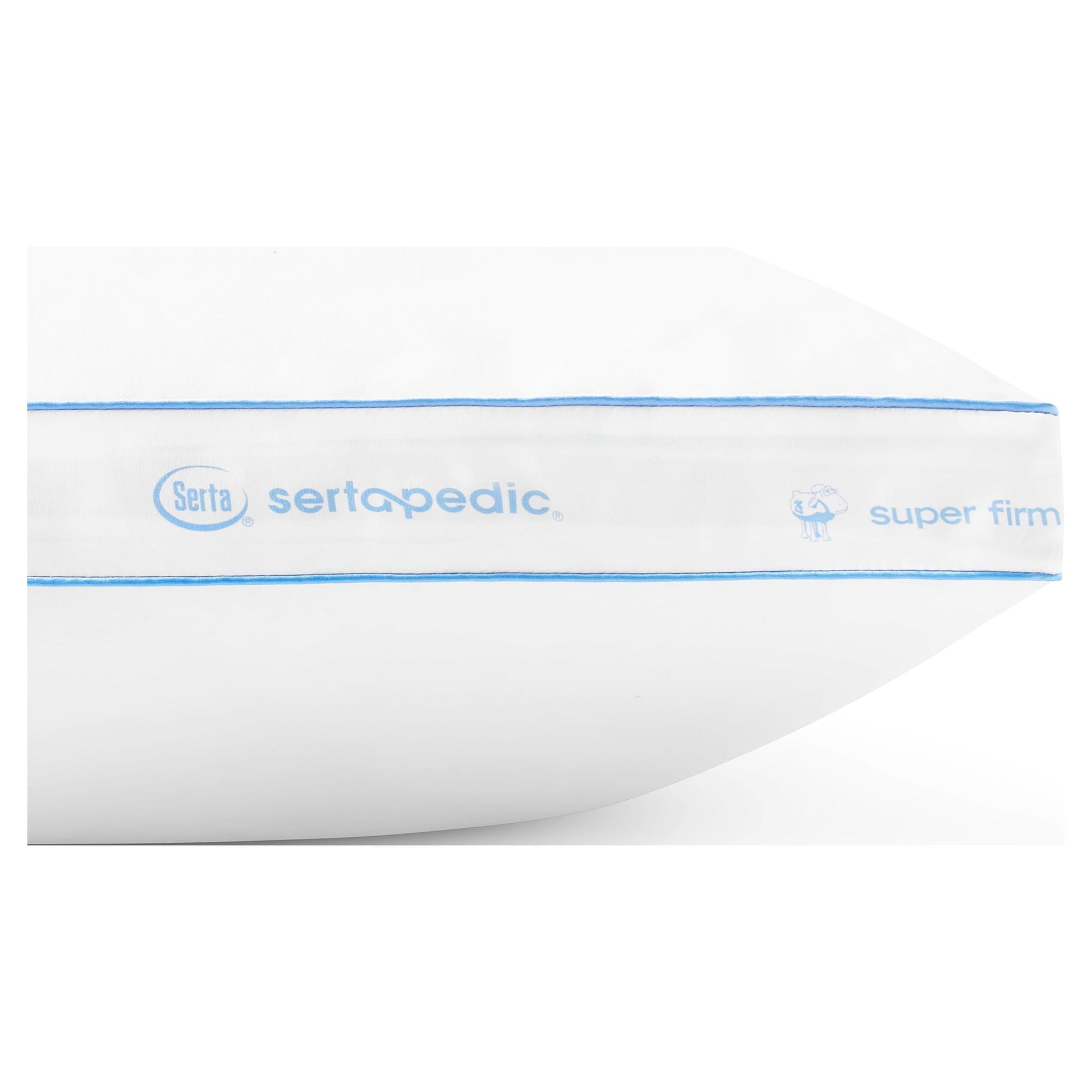 Ergonomic Memory Foam Extra Firm Pillow, Standard/Queen, 2 Pack, Hypoallergenic - Orthopedic Shredded Foam Bed Pillow Set Detail
