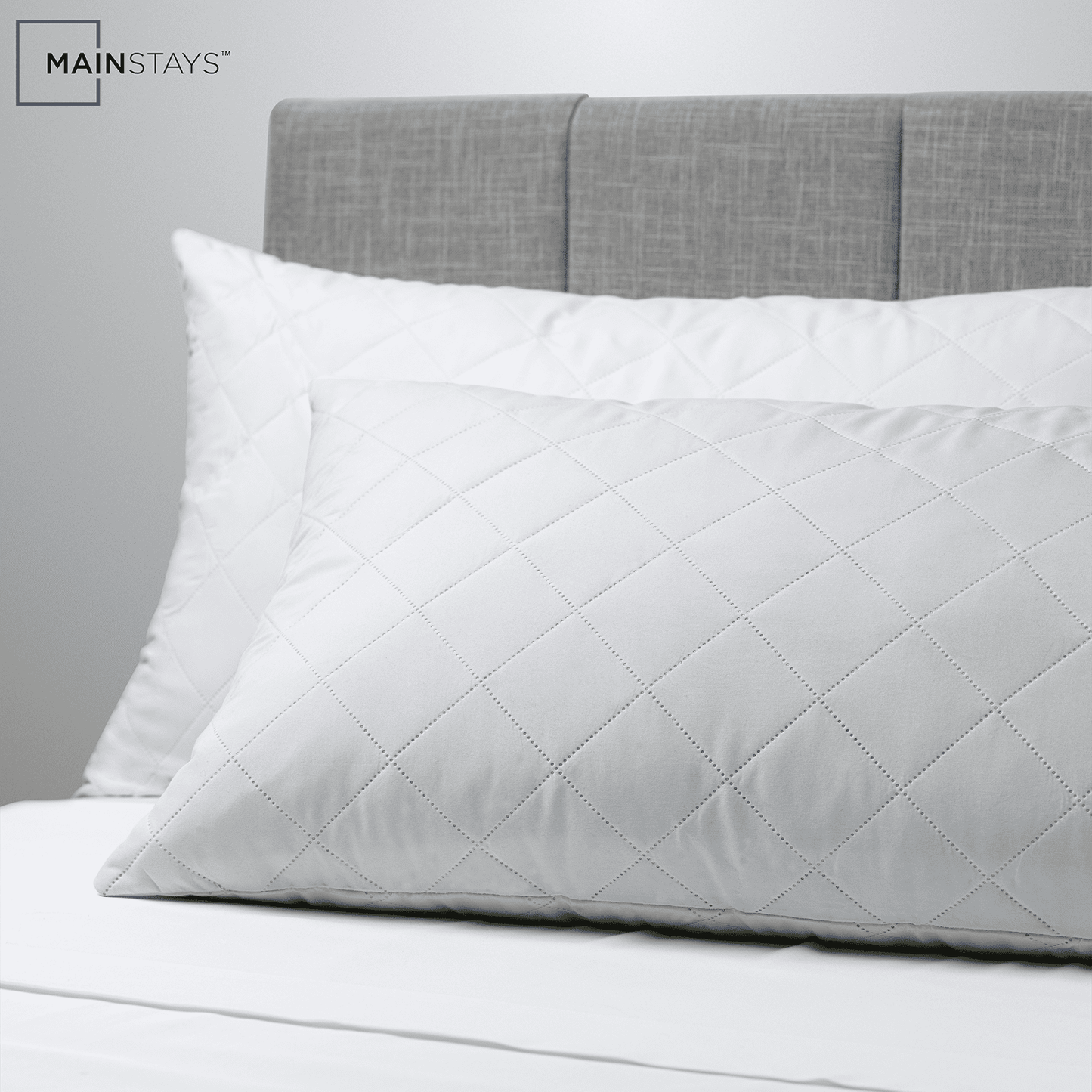 Fluffy Shredded Memory Foam Cluster Bed Pillow, Standard Queen - Hotel Quality Plush Sleeping Pillows Detail