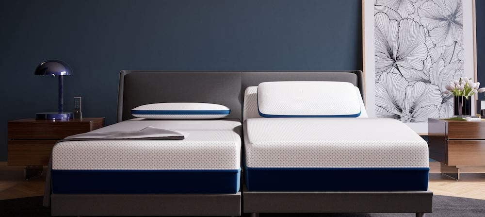 Ultra-Soft Split-California King Bed Sheet Set (5-Pieces) Adjustable Bed Sheets - 800 Thread Count 100% Egyptian Cotton - 15" De... - Breathable Egyptian Cotton Flat & Fitted Sheets Detail
