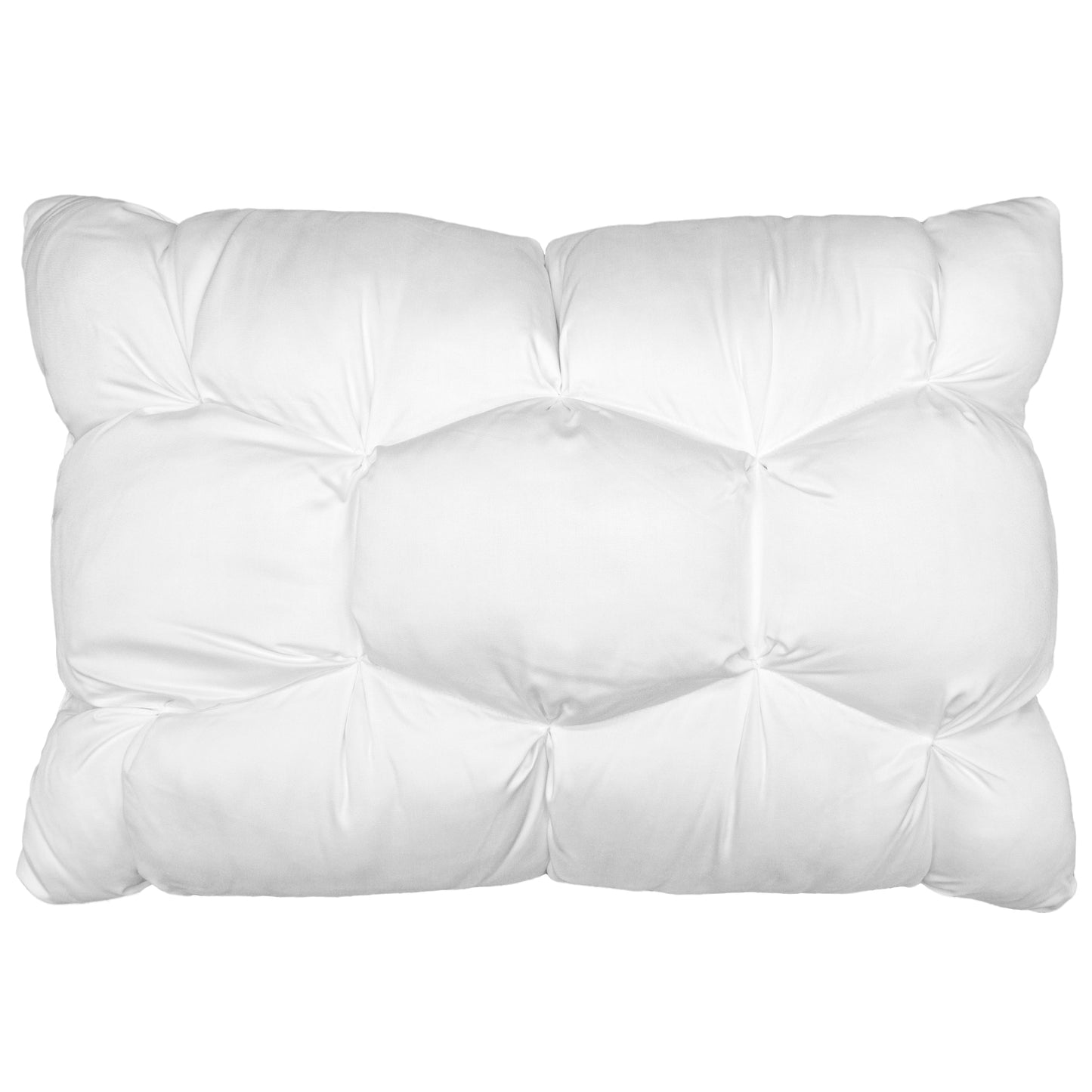 Decorative Plump Down Alternative Cloud Luxe Bed Pillows, Standard/Queen - Adaptive Huggable Core (2 Pack) - Hotel Quality Plush Sleeping Pillows Detail