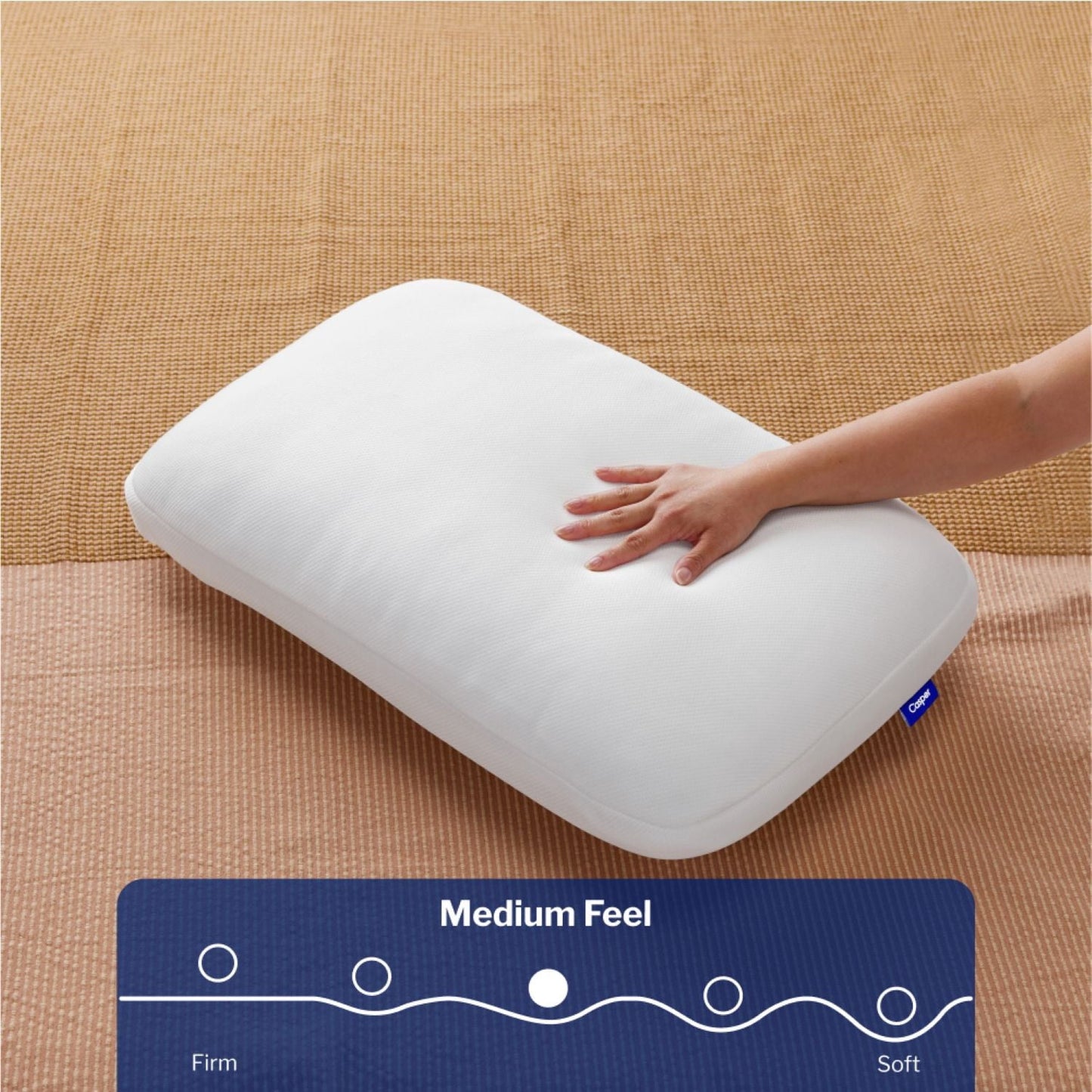 Orthopedic Support Essential Cooling Hybrid Pillow, Standard - Hotel Quality Plush Sleeping Pillows Detail