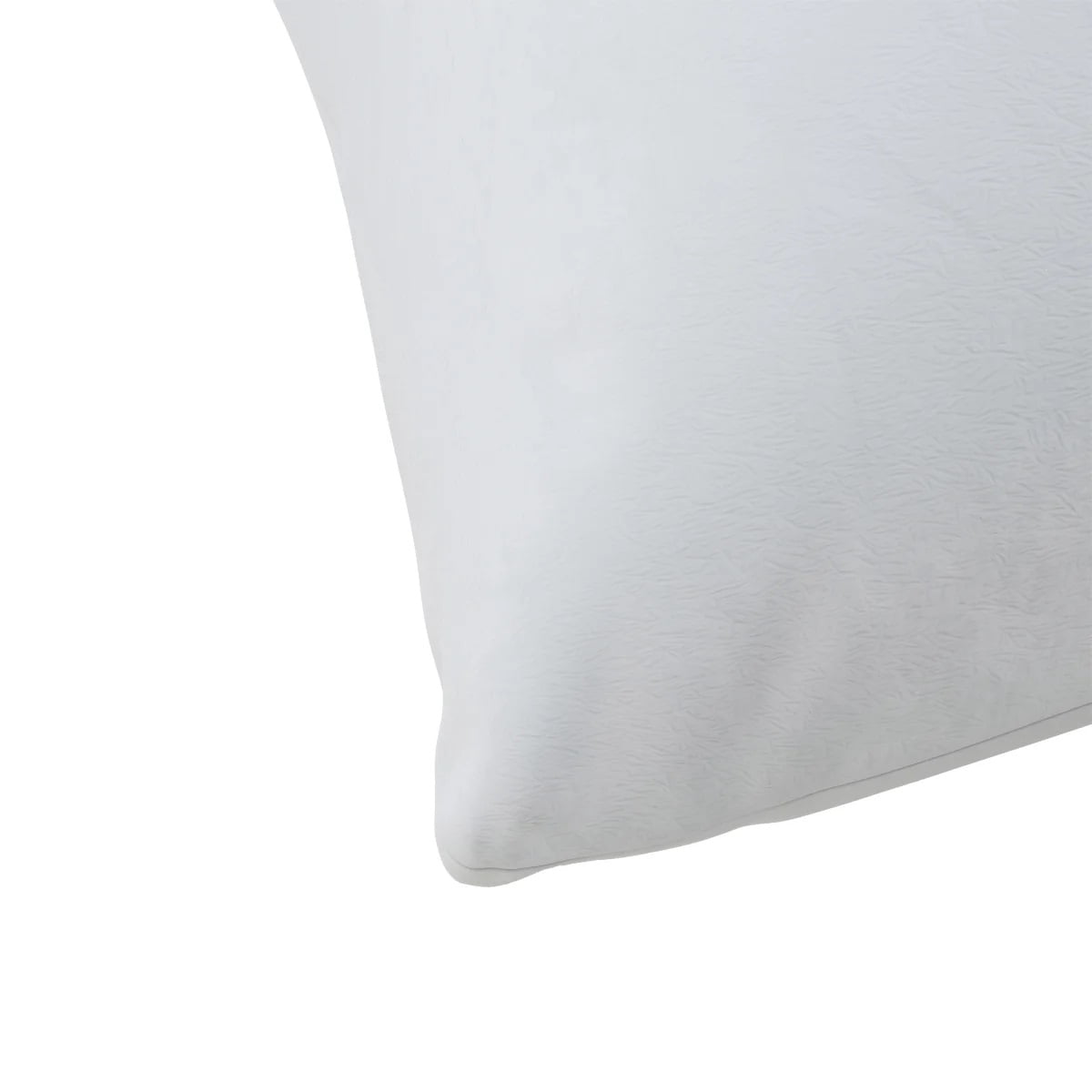 Hotel Collection Huggable Support Bed Pillow, Standard- Soft Velvety Cover, Squishable Comfort (2 Count) - Orthopedic Shredded Foam Bed Pillow Set Detail