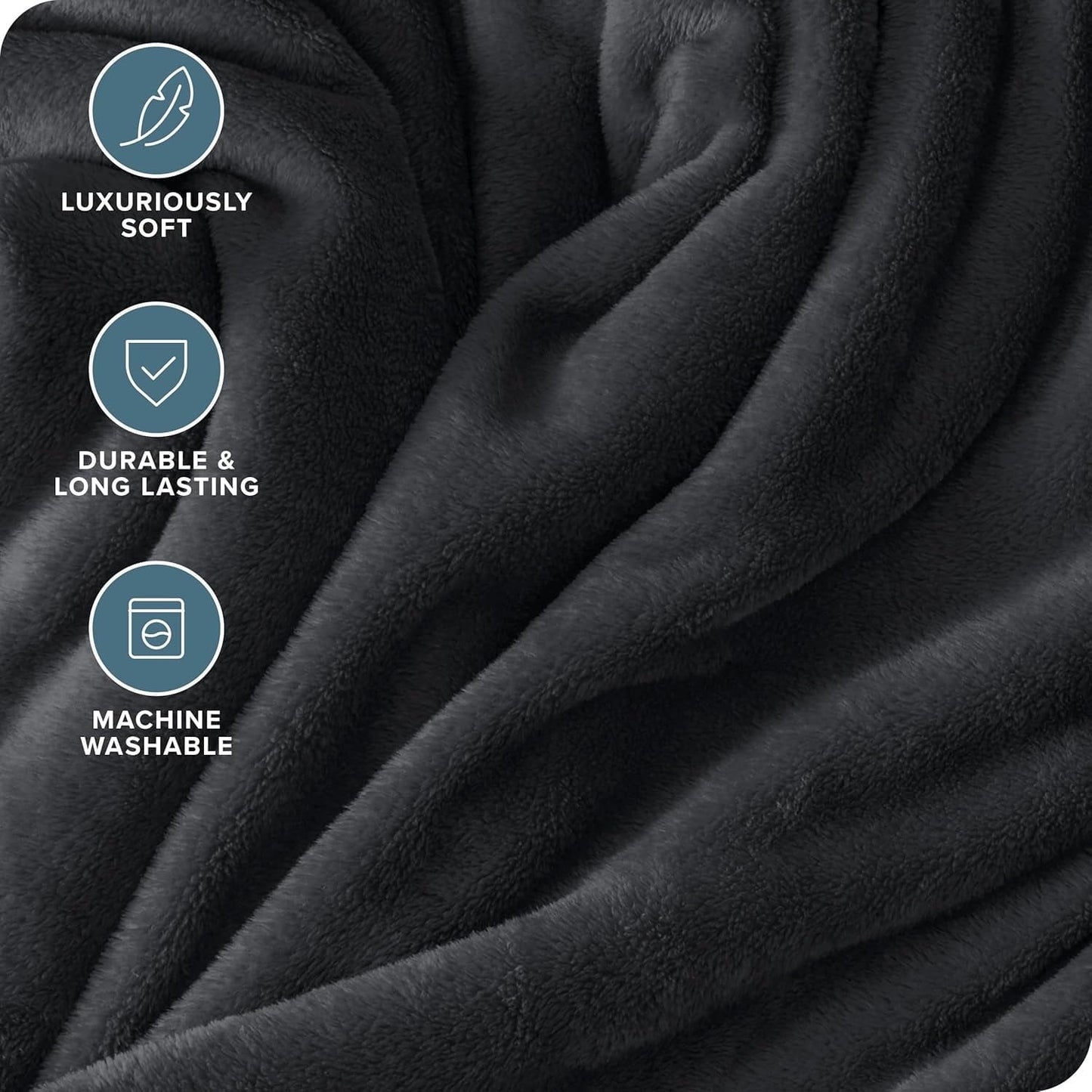 Super Soft Flannel Throw Size Blanket, Luxury Plush Cozy Fuzzy Fleece Blanket, Super Soft Warm Big Lightweight Throw Blanket All Seasons... - Luxury Knitted Decorative Throw Blanket with Fringes Detail