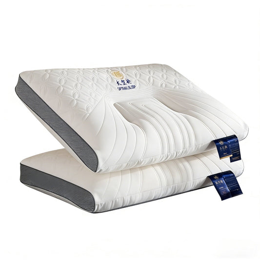 Orthopedic Support 2-Pack Space Capsule Bed Pillow (29.13" x 18.9") - Plush and Supportive - Orthopedic Shredded Foam Bed Pillow Set - Default Title