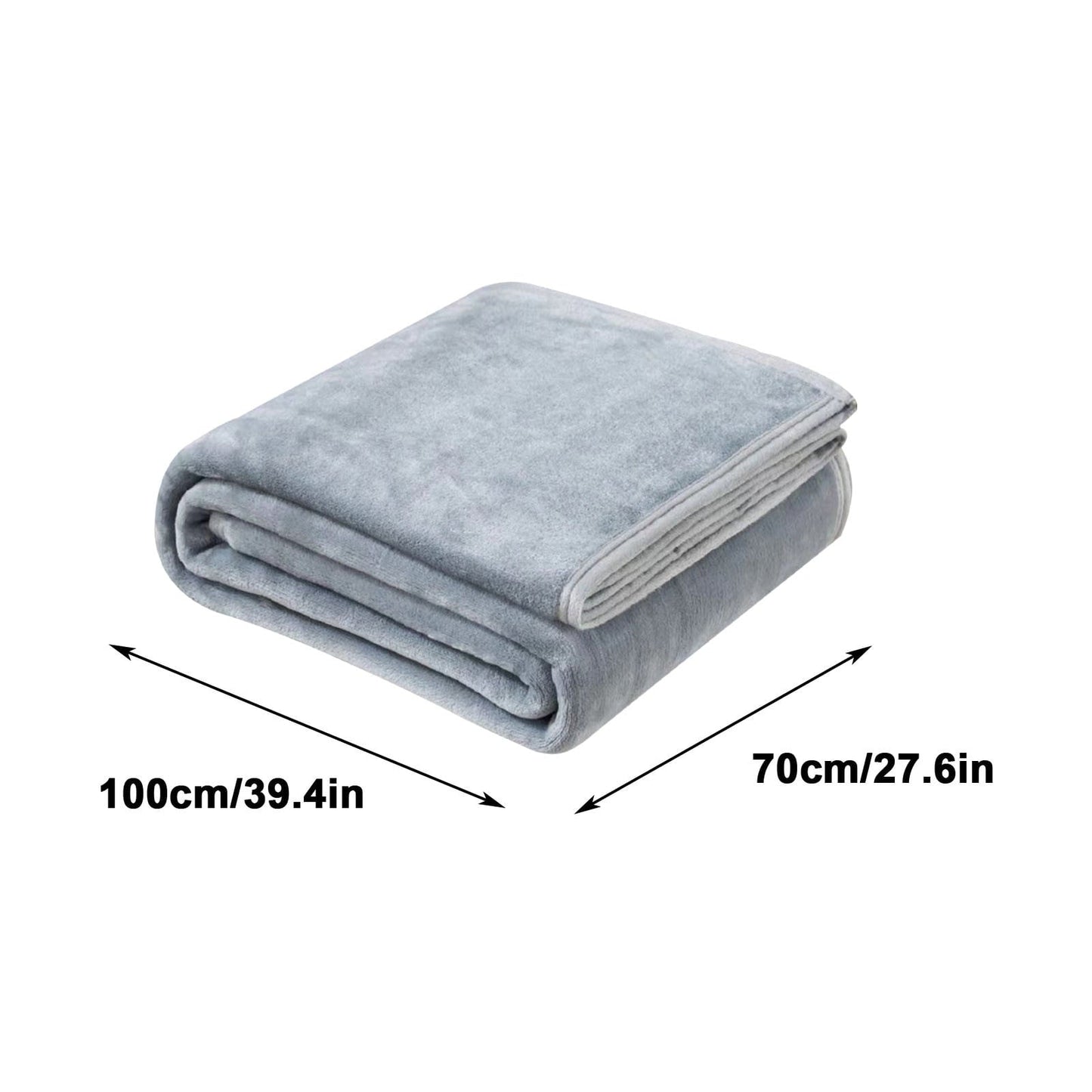 Lightweight Warm Under $5 Flannel Blanket 27.56X39.37 Inches Blanket Soft Cozy Throw Blanket for Couch, Bed, Household Blanket for All... - Lightweight Plush Warm Blanket for All Seasons Detail