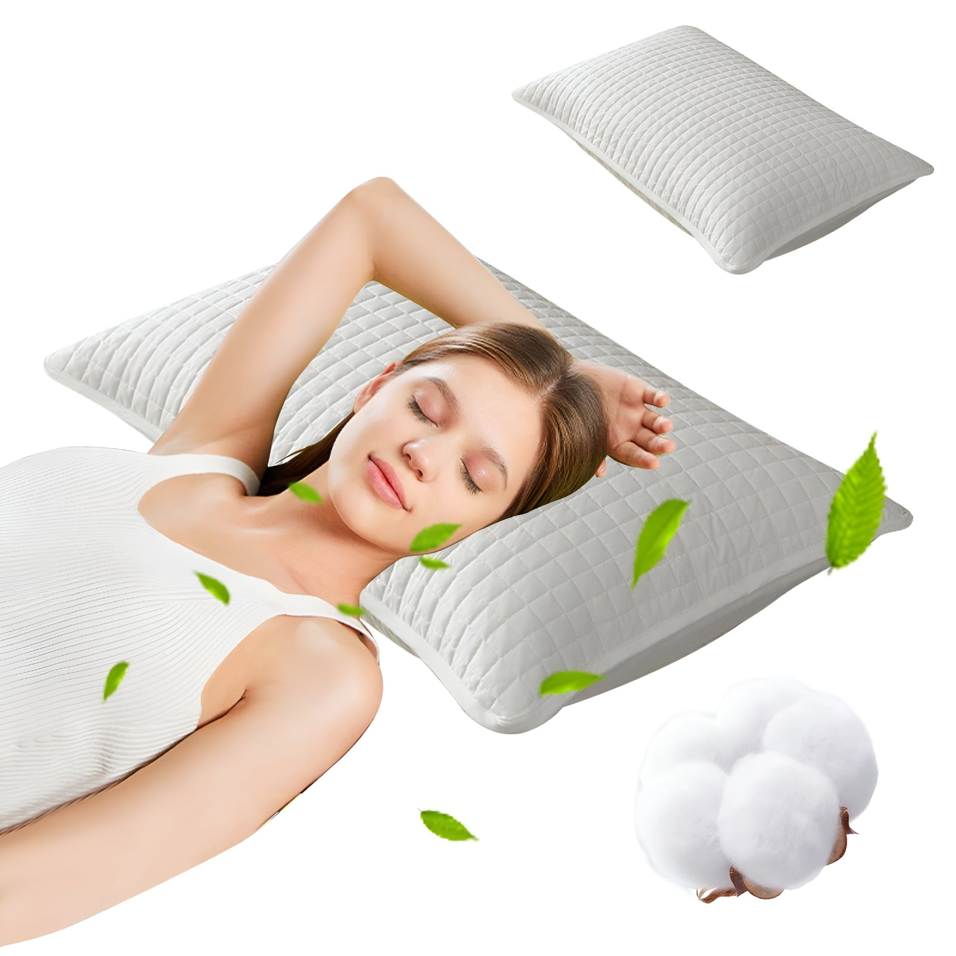 Ergonomic Memory Foam Memory Foam Pillow,Toddler Pillow,Small Pillows for Kids,Soft&Hypoallergenic - Kids Sleeping Pillow - Toddler Bed Pil... - Hotel Quality Plush Sleeping Pillows Detail