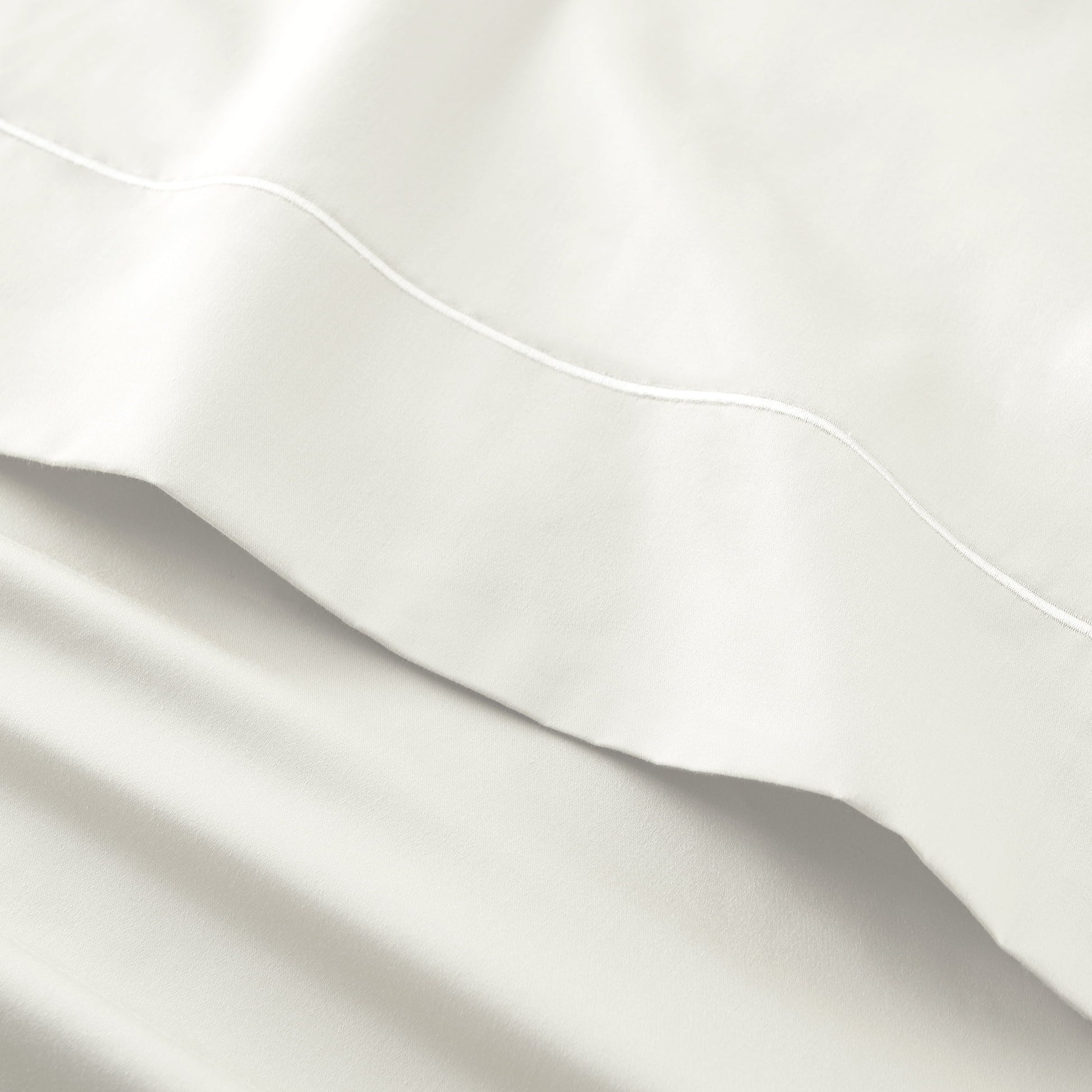 Breathable Luxury 4-Piece 400 Thread Count Vanilla Dream Performance Bed Sheet Set, King - Premium Ultra-Soft Pillowcase Pair for Sleeping Detail