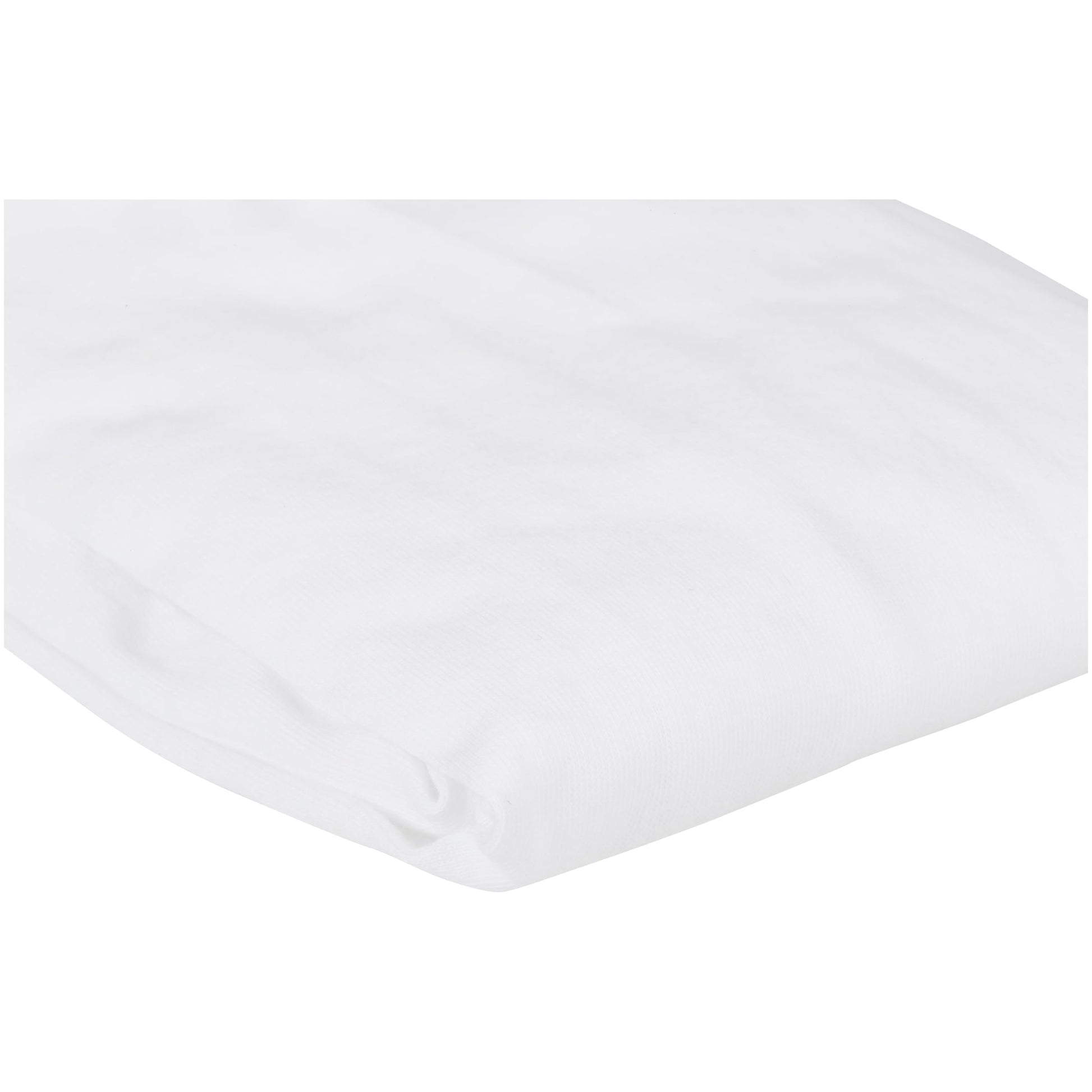 Wrinkle-Resistant TL Care 100% Natural Breathable Cotton Jersey Knit Fitted Bassinet Sheet, White, 15" x 33", Soft Breathable, for Boys... - Breathable Egyptian Cotton Flat & Fitted Sheets Detail