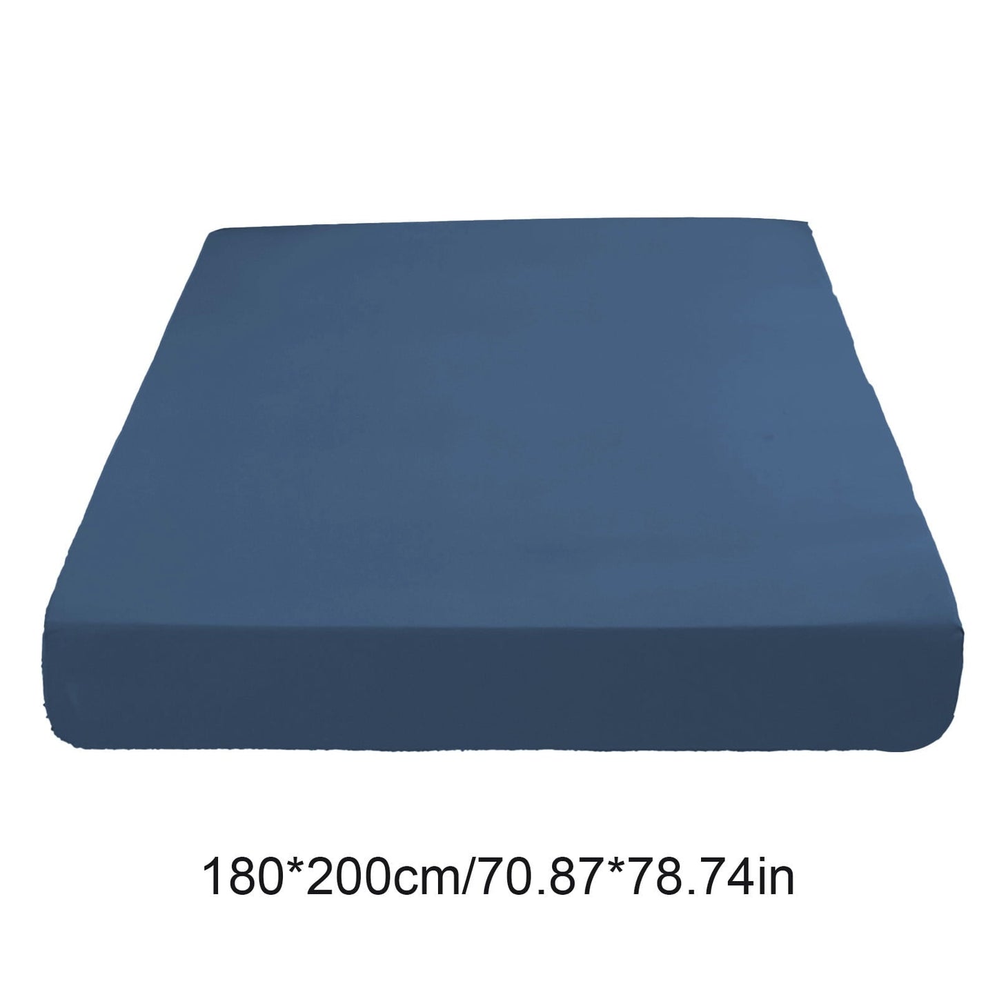Cooling Sateen Egyptian Cotton Fitted Sheet Queen Size - 400 Thread Count Queen Size Fitted Sheet Only, Extra Soft, Cooling, 15" Dee... - Premium Ultra-Soft Pillowcase Pair for Sleeping Detail
