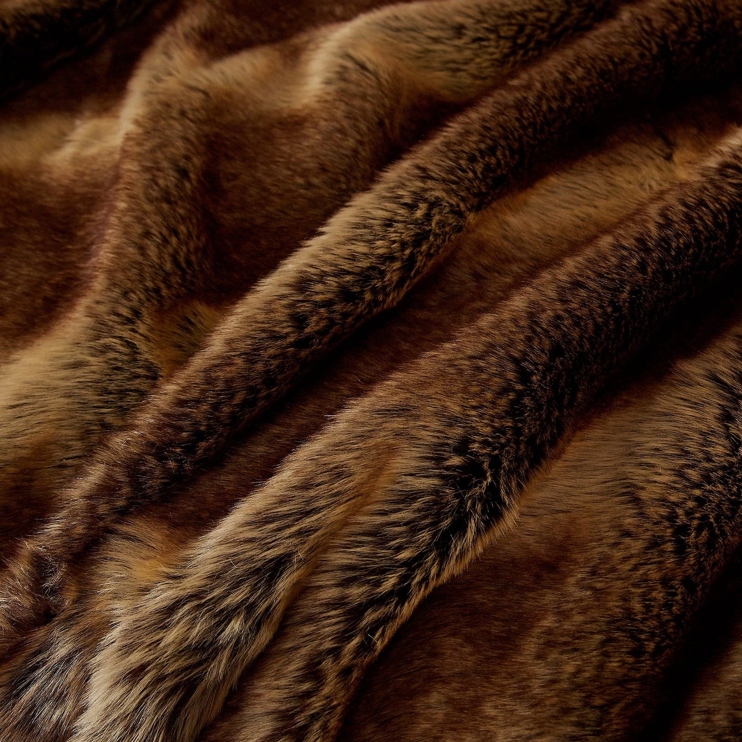Cozy Fleece Luxury Faux Fur Throw Blanket for Bed Super Thick Warm Long Fluff Fuzzy Blankets for Bedroom Living Room, 60" x 80", ... - Luxury Knitted Decorative Throw Blanket with Fringes Detail