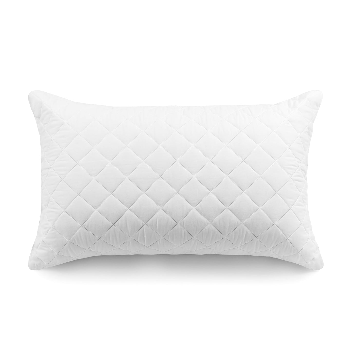 Ergonomic Memory Foam Memory Foam Cluster Bed Pillow, Standard Queen, 2 Pack - Hotel Quality Plush Sleeping Pillows Detail