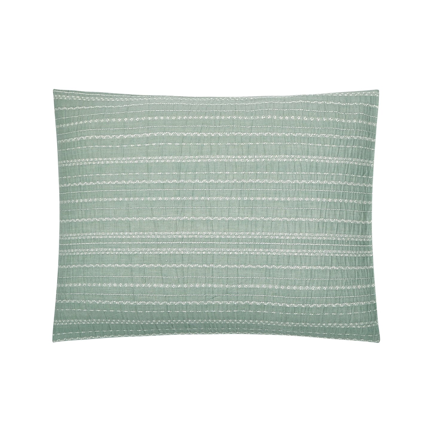 Hypoallergenic Cloud Crafted Woven 3-Piece Comforter Set, Green River, Full Queen, All Ages - Hypoallergenic Ultra-Fluffy Quilt for Winter Detail
