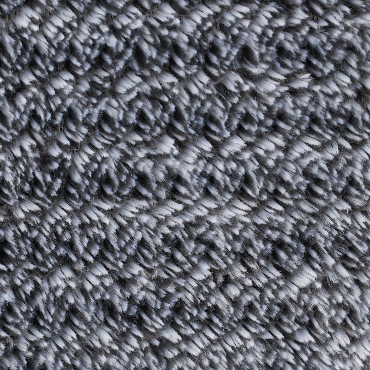 Lightweight Warm Plush Textured Heathered Soft Oversized Throw Blanket, Gray - Super Soft Reversible Sherpa Flannel Blanket Detail