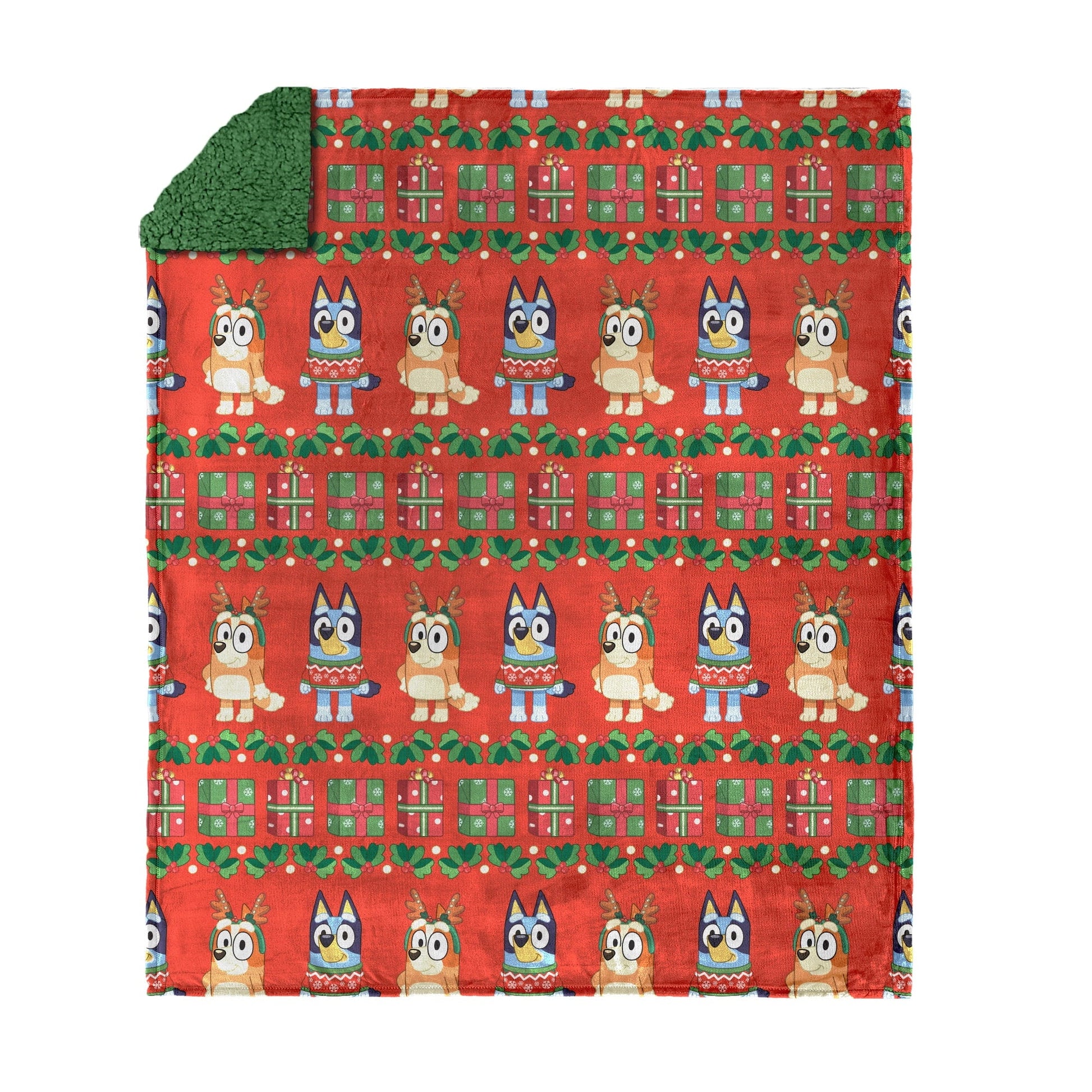 Reversible Sherpa Holidays are Nice Silk Touch Throw Blanket with Sherpa Reverse 50 x 60 inches - Lightweight Plush Warm Blanket for All Seasons - Default Title