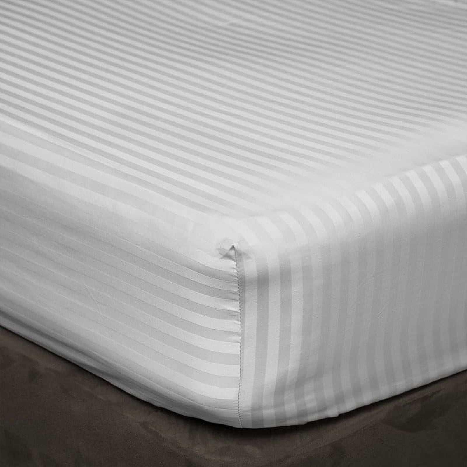 Premium Egyptian Cotton 4 Piece 100% Egyptian Cotton Bed Sheets Set - Luxury Soft & Sheets - Deep Pocket of 16" Inch - Hotel Style Silky Bedd... - Luxury Bed Sheet Set with Deep Pockets Detail