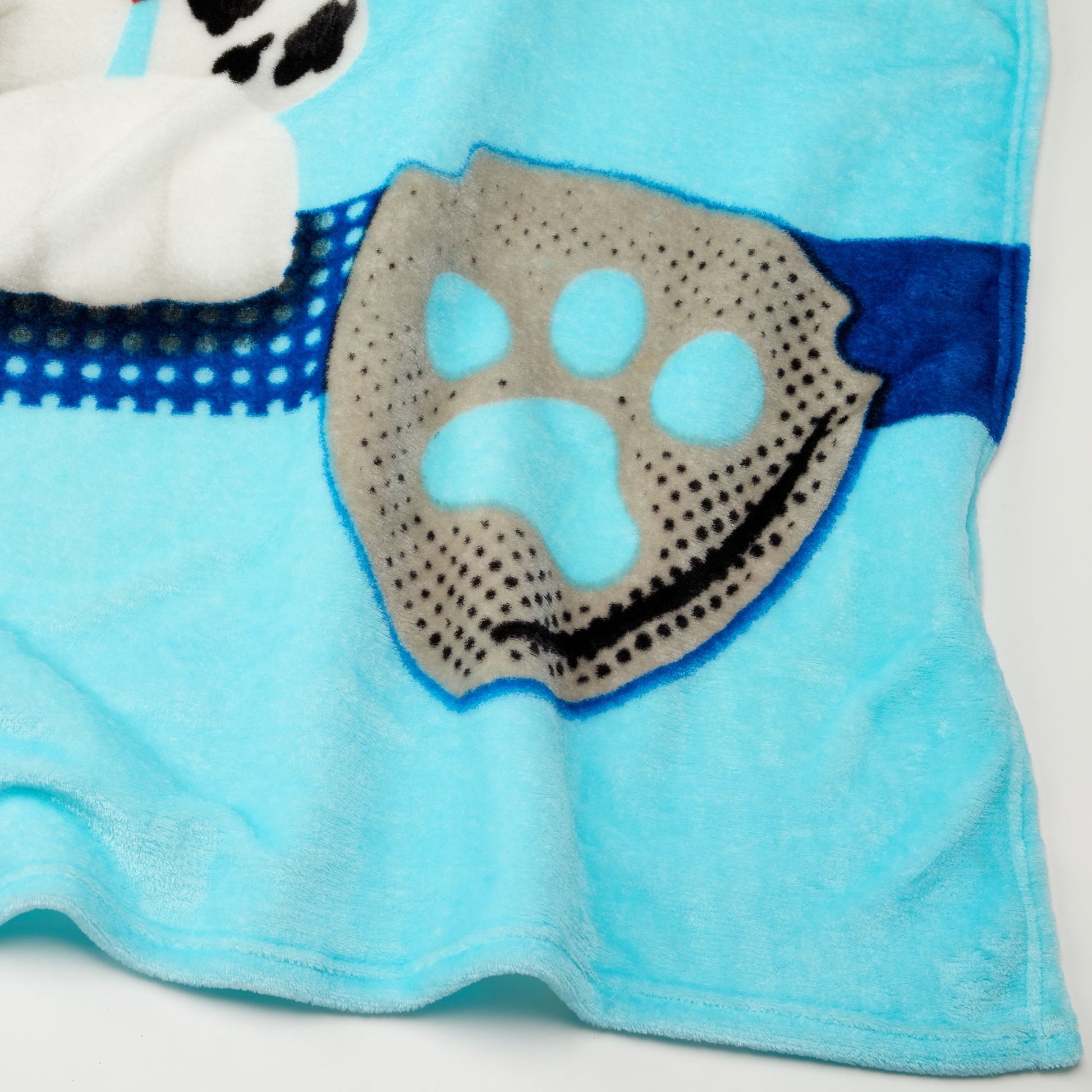 Lightweight Warm Kids Blue Print Fleece Bed Blanket, Twin/Full - Lightweight Plush Warm Blanket for All Seasons Detail