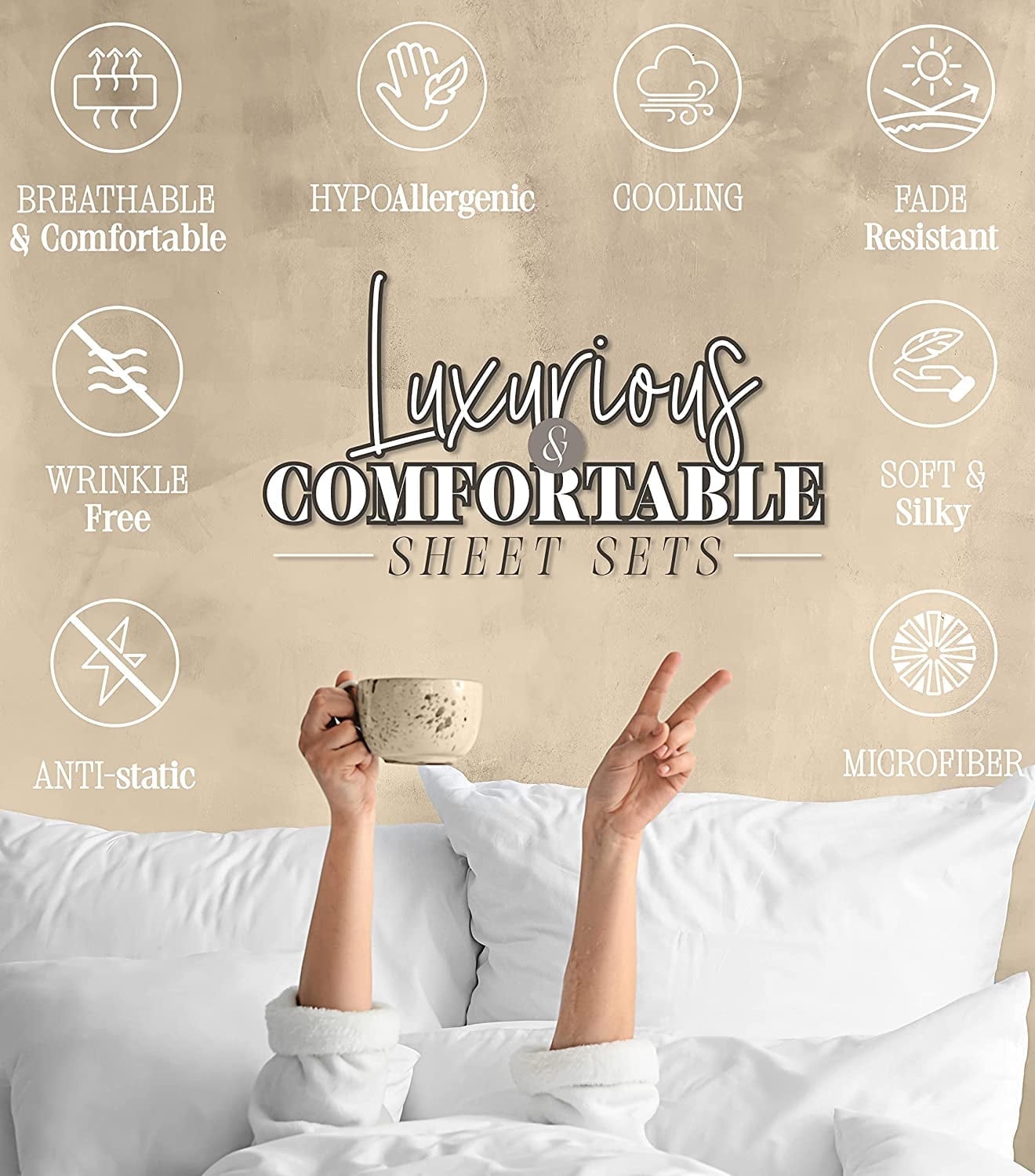 Heavyweight Warmth Reversible 3-Piece Comforter Set, Diamond Stitched, King, Black/Grey - Hypoallergenic Ultra-Fluffy Quilt for Winter Detail