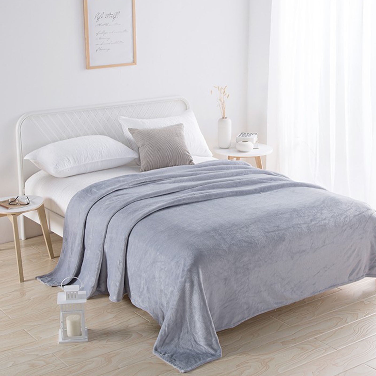 Lightweight Warm Under $5 Flannel Blanket 27.56X39.37 Inches Blanket Soft Cozy Throw Blanket for Couch, Bed, Household Blanket for All... - Lightweight Plush Warm Blanket for All Seasons Detail