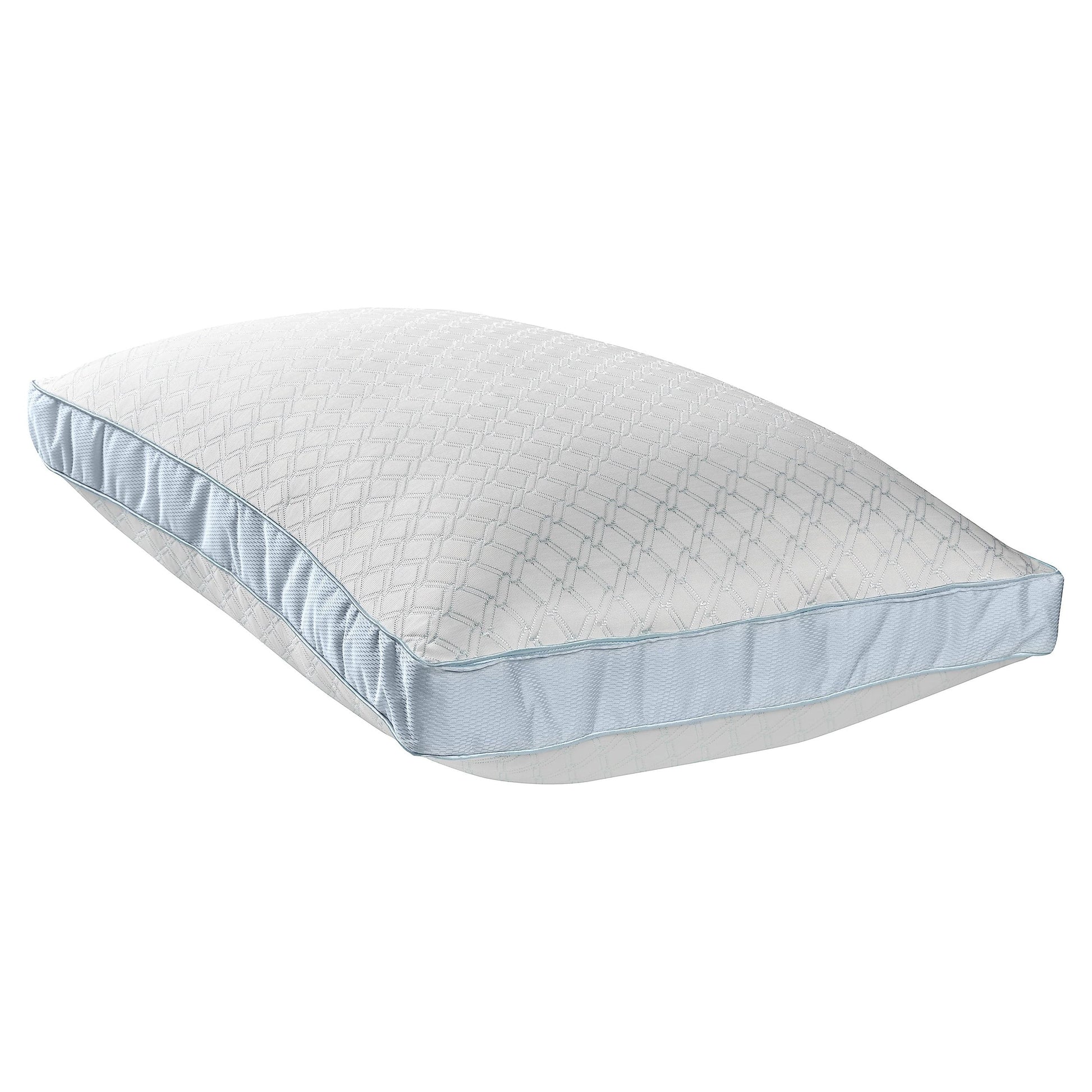 Ergonomic Memory Foam Cooling Performance Odor Neutralizing Extra Firm Support Machine Washable Pillow, King - Decorative Throw Pillow Cushion for Sofa & Bed Detail