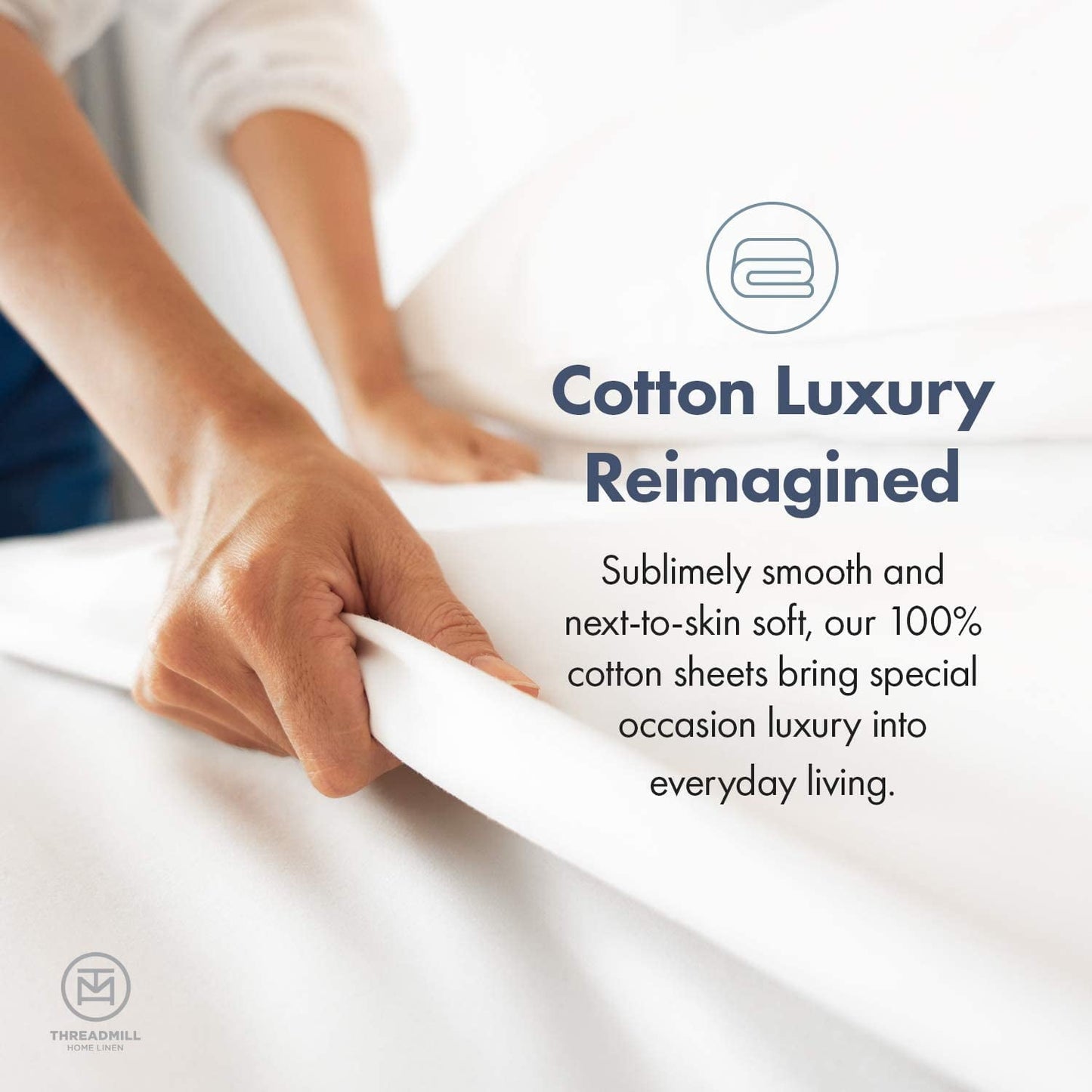 Ultra-Soft 600 Thread Count 4-Piece Queen Bed Sheet Set, Sateen Weave, Sage Green - Premium Ultra-Soft Pillowcase Pair for Sleeping Detail