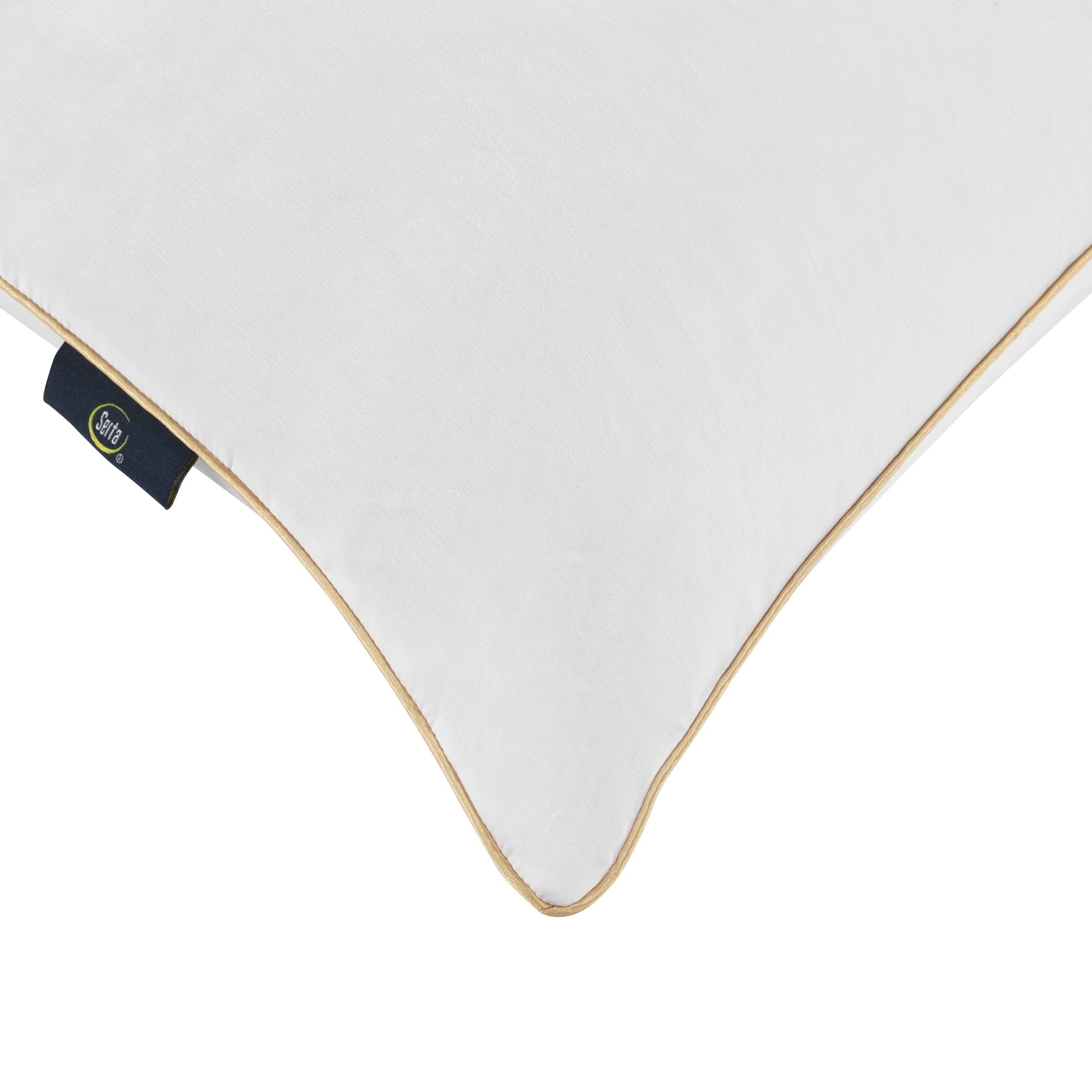 Decorative Plump pedic Bounce Back Standard/Queen Bed Pillow, Hypoallergenic Fill - Orthopedic Shredded Foam Bed Pillow Set Detail