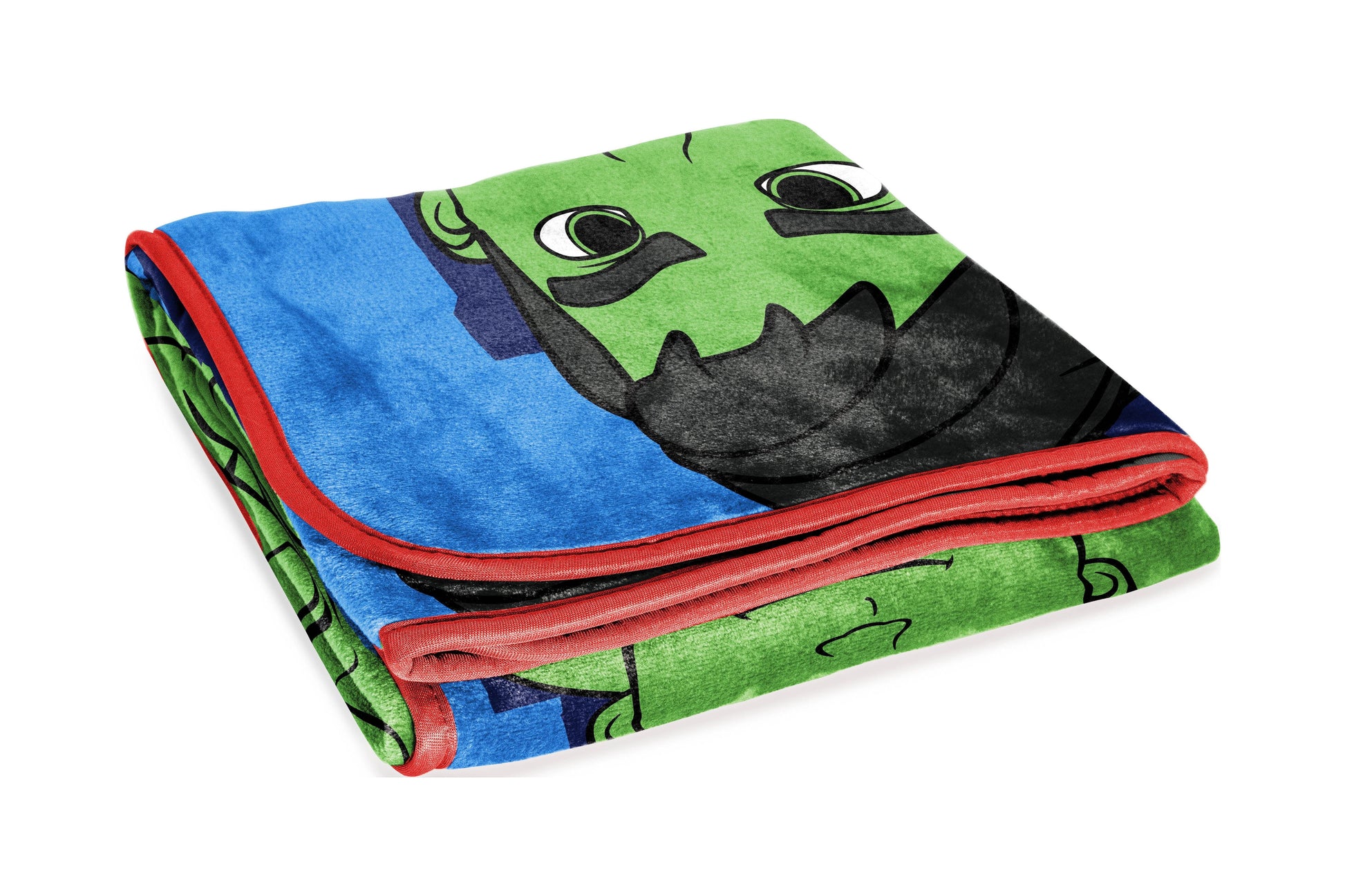 Reversible Sherpa Spidey & His Amazing Friends Kids Throw, 46 x 60, Microfiber, Blue, Marvel - Luxury Knitted Decorative Throw Blanket with Fringes Detail