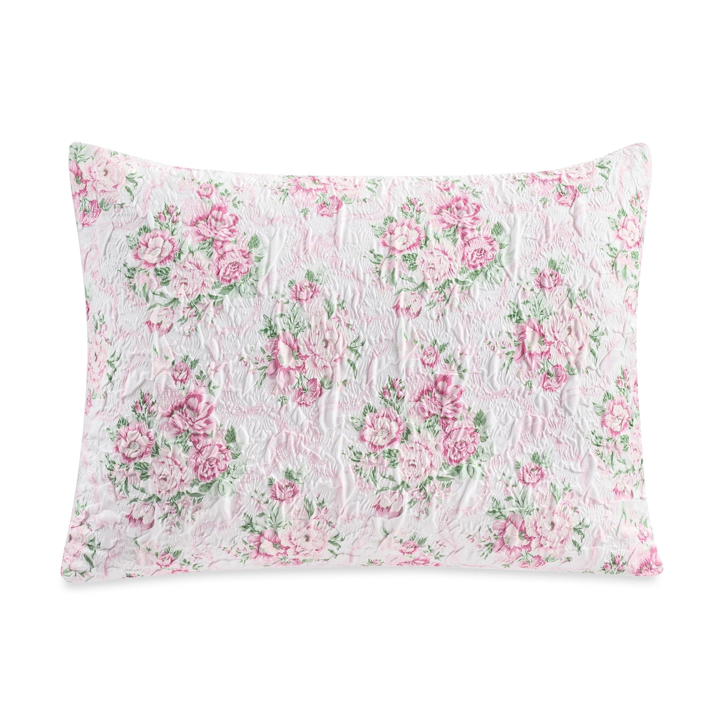 Heavyweight Warmth 2-Piece Coquette Floral Pink Comforter Set, Twin/Twin XL - Hypoallergenic Ultra-Fluffy Quilt for Winter Detail