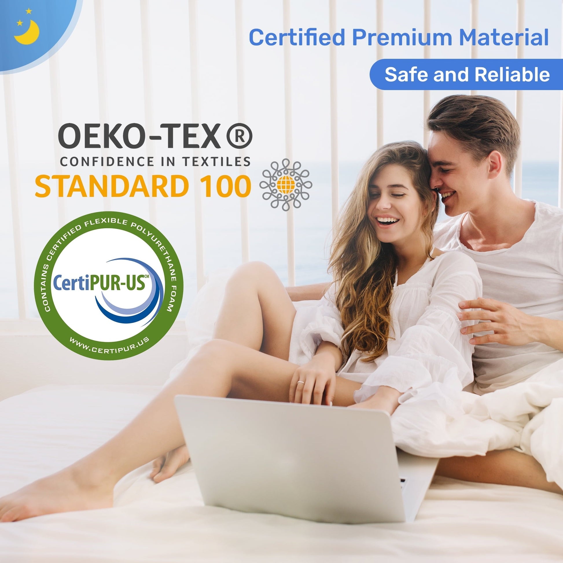 Orthopedic Support | Cervical Memory Foam Bed Pillow Standard | Neck, Shoulder Pain Relief | Improves Sleeping - Ergonomic Memory Foam Pillow for Neck Pain Support Detail