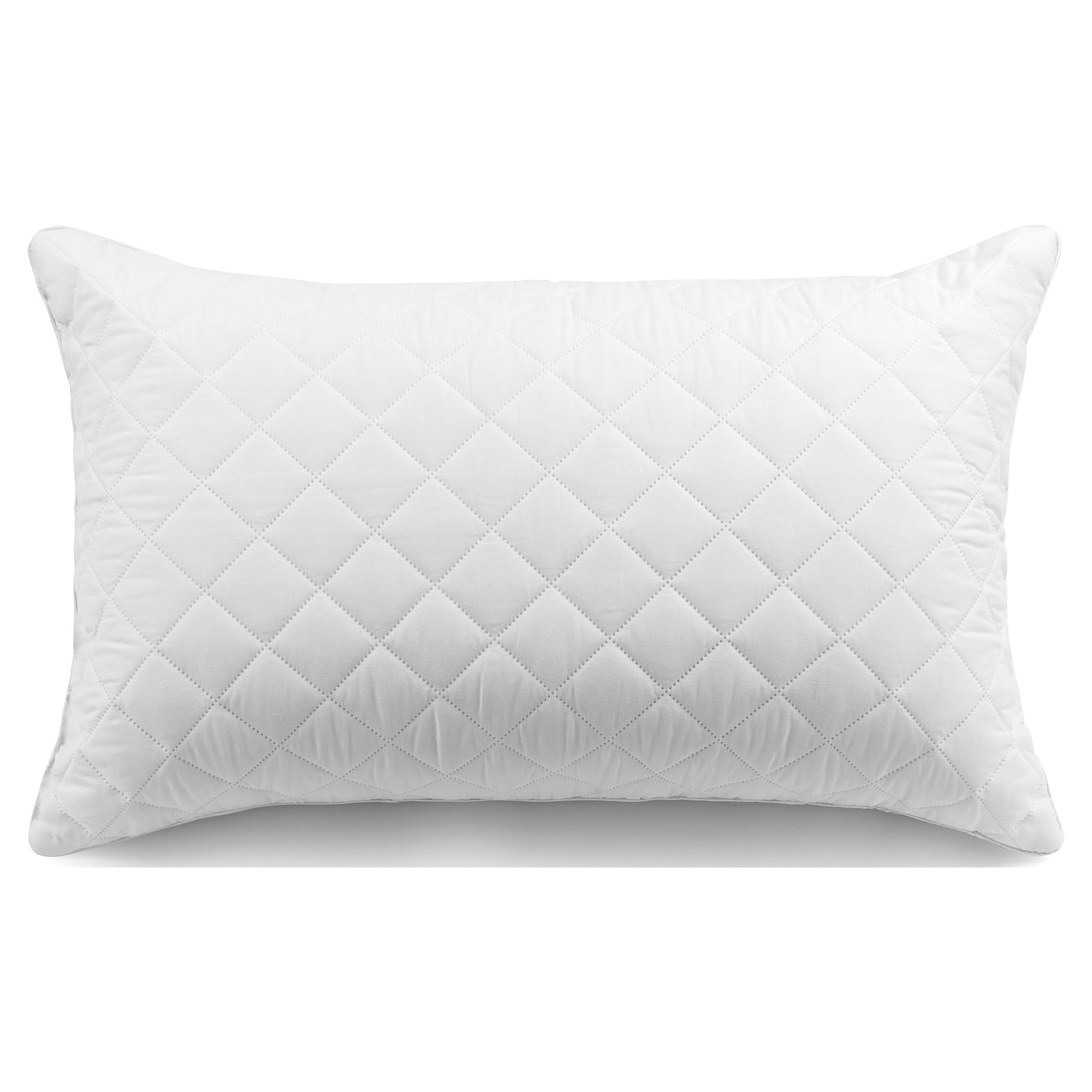 Decorative Plump Memory Foam Cluster Bed Pillow, Standard/Queen, 2 Pack - Orthopedic Shredded Foam Bed Pillow Set Detail