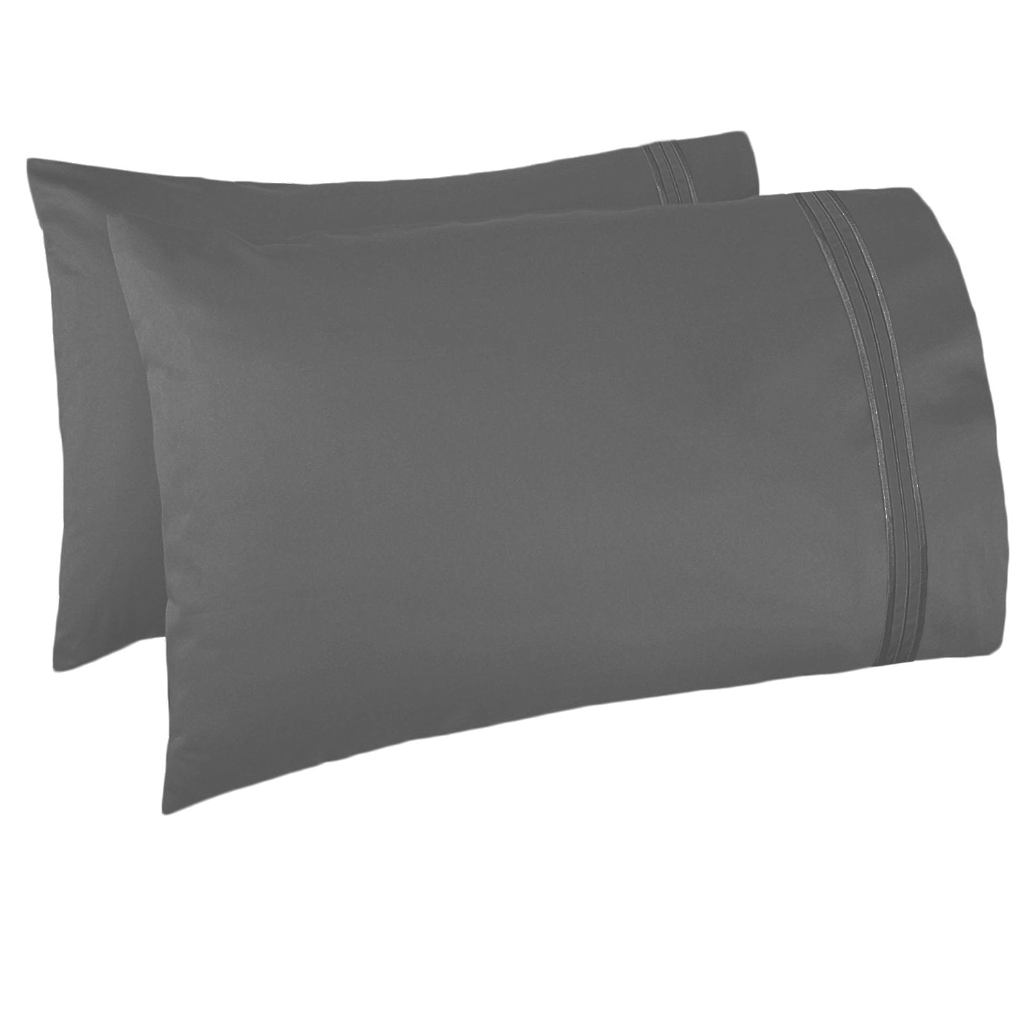 Wrinkle-Resistant 6 Piece 1800 Collection Bed Sheet Set with Extra Pillowcases, Deep Pockets Fitted Sheet, 100% Soft Microfiber, Hypoal... - Luxury Bed Sheet Set with Deep Pockets Detail