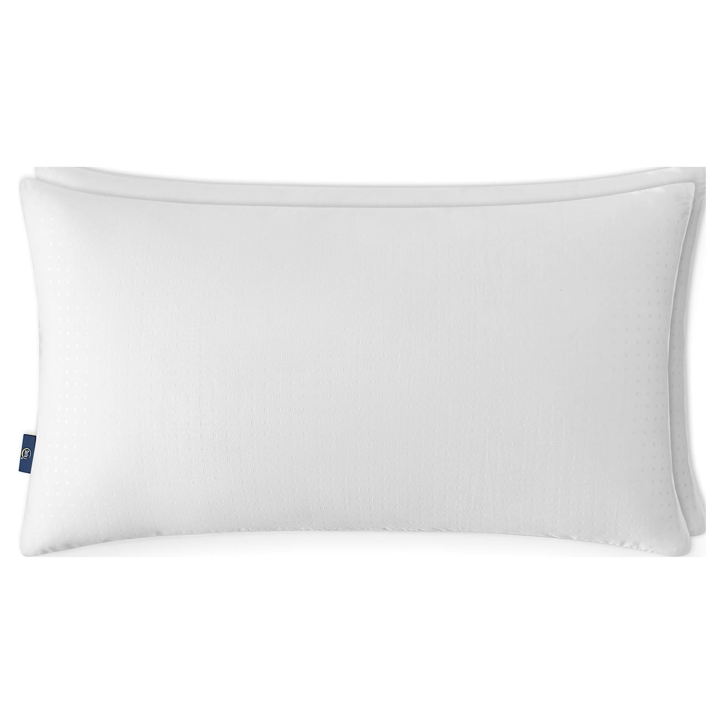 Orthopedic Support Won't Go Flat Bed Pillow, King, 2 Pack - Orthopedic Shredded Foam Bed Pillow Set Detail