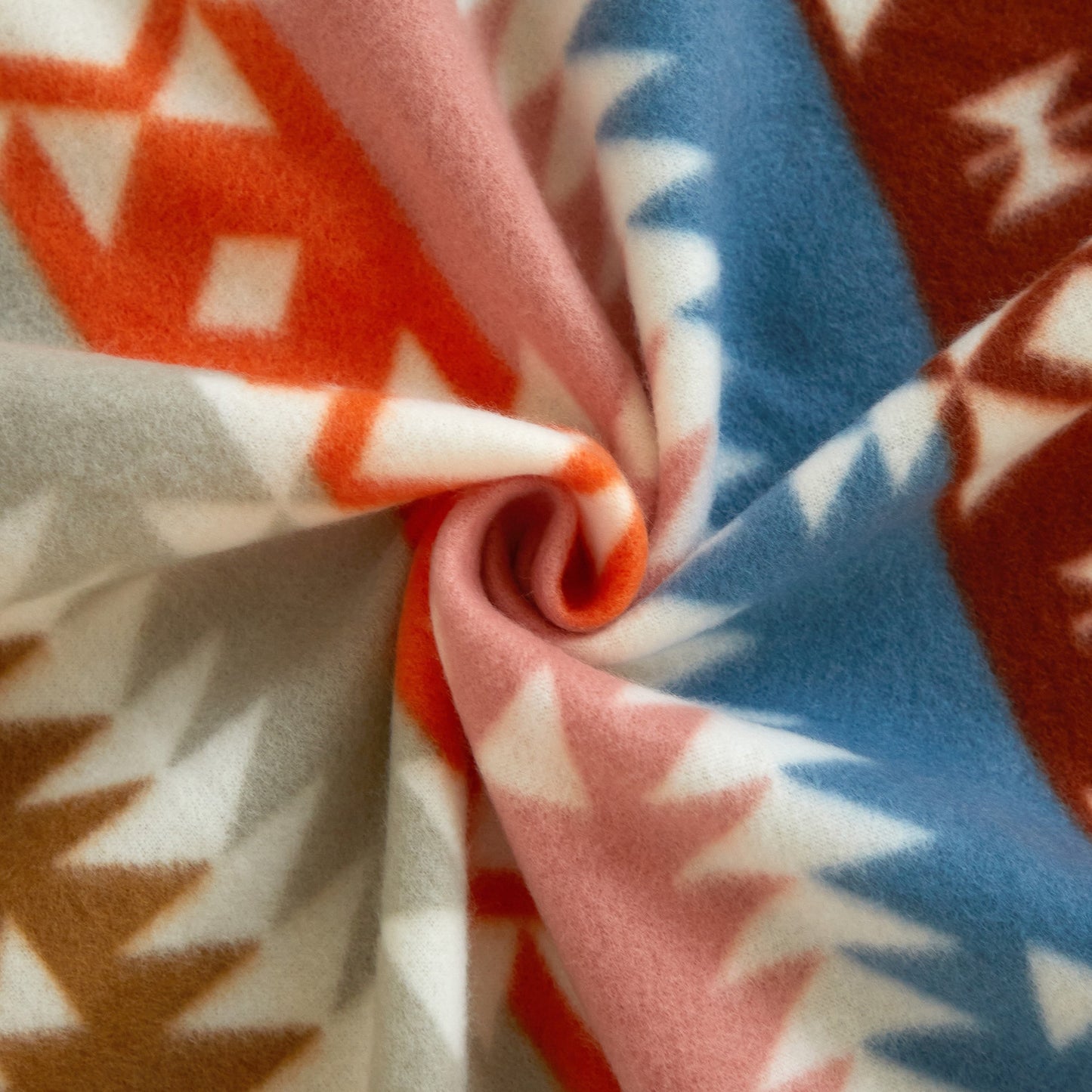 Super Soft Flannel Stripe Fleece Throw - Super Soft Reversible Sherpa Flannel Blanket Detail