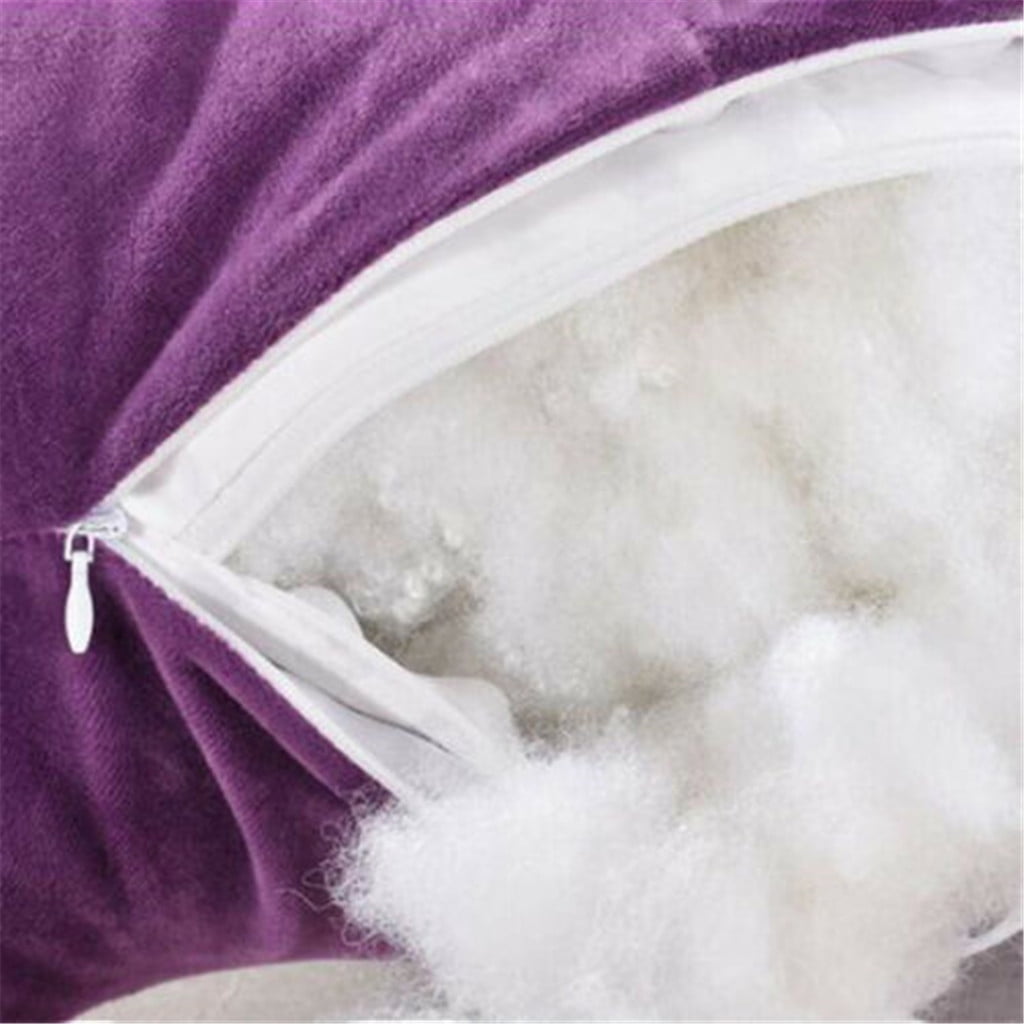 Hotel Collection Backrest Pillow with Arms, Back Rest for Bed Sitting, Plush Big Backrest Lumbar Support Chair Cushion, Foam ... - Orthopedic Shredded Foam Bed Pillow Set Detail