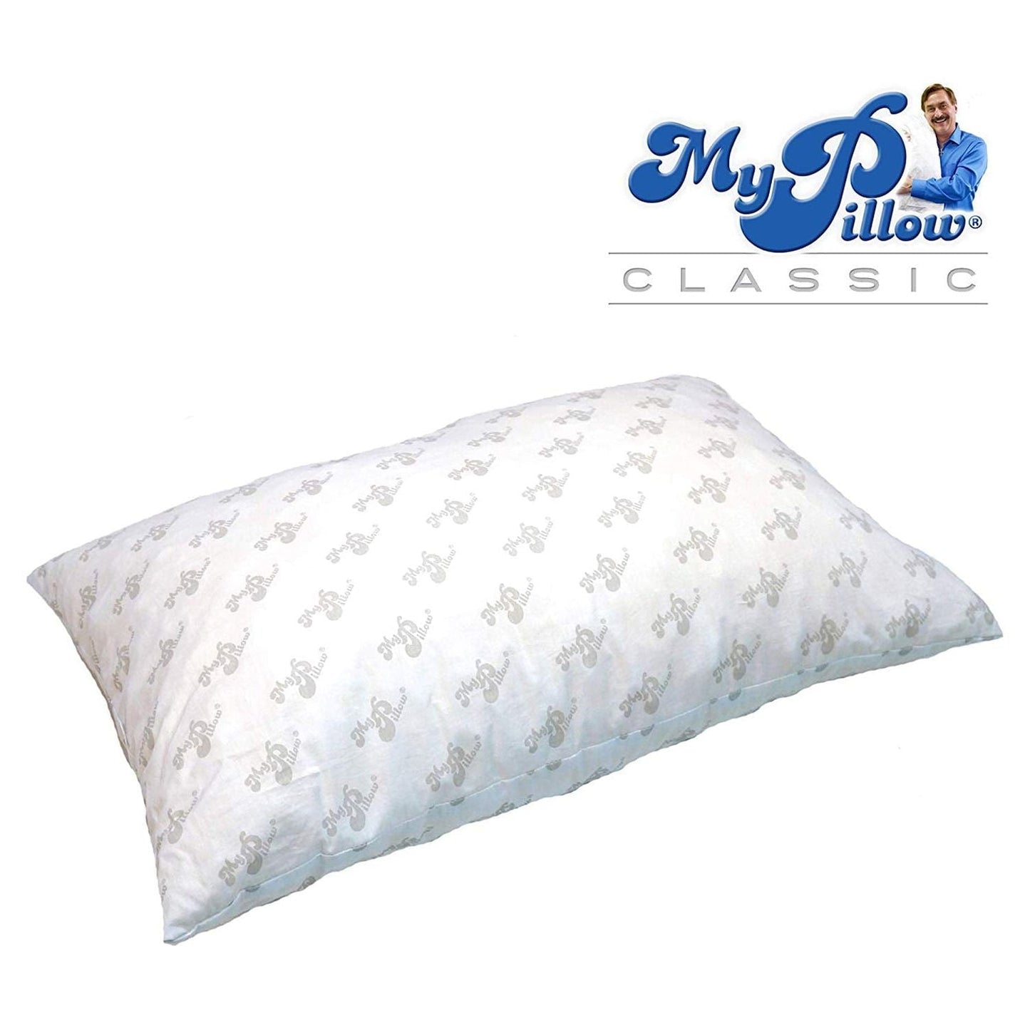 Orthopedic Support Foam Queen Size Bed Deep Sleep Pillow, White Medium Fill - Decorative Throw Pillow Cushion for Sofa & Bed Detail