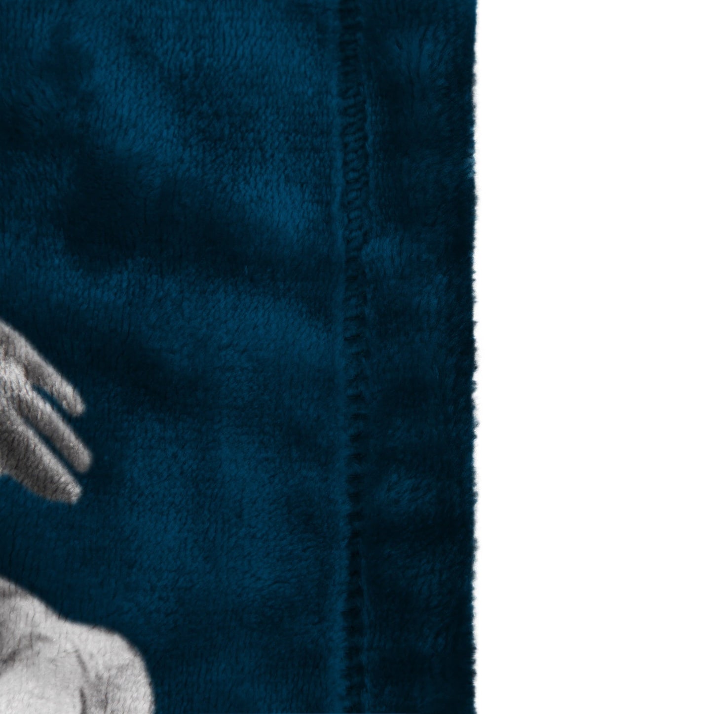 Lightweight Warm Silk Touch Kids Throw Blanket, 62" x 90", Blue, Polyester - Lightweight Plush Warm Blanket for All Seasons Detail