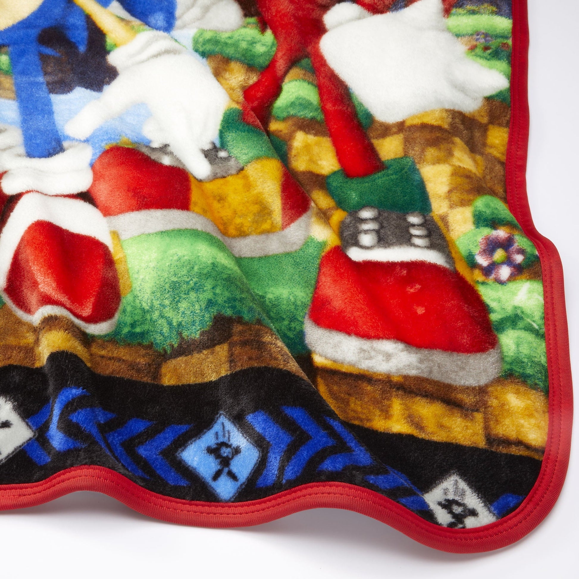Super Soft Flannel Kids Silky Soft Plush Throw Blanket, 40" x 50" - Lightweight Plush Warm Blanket for All Seasons Detail