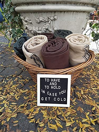 Cozy Fleece Single Solid Color Hypoallergenic 60”L x 50”W Fleece Throw Blanket for Fall, Winter, Spring, Summer, Men, Women, Chil... - Luxury Knitted Decorative Throw Blanket with Fringes Detail