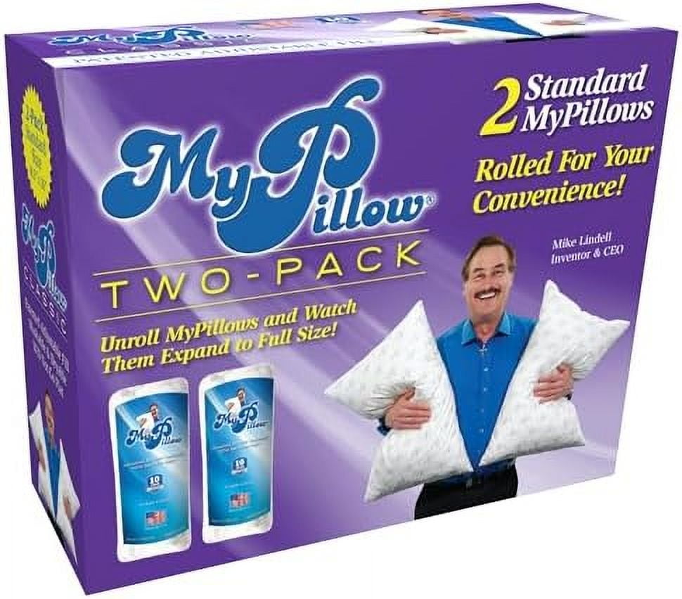 Fluffy Shredded Bedding Bed Pillows for Sleeping Standard Size, Set of 2, Back, Stomach or Side Sleepers - Classic Pillow (Standard, ... - Hotel Quality Plush Sleeping Pillows - Default Title