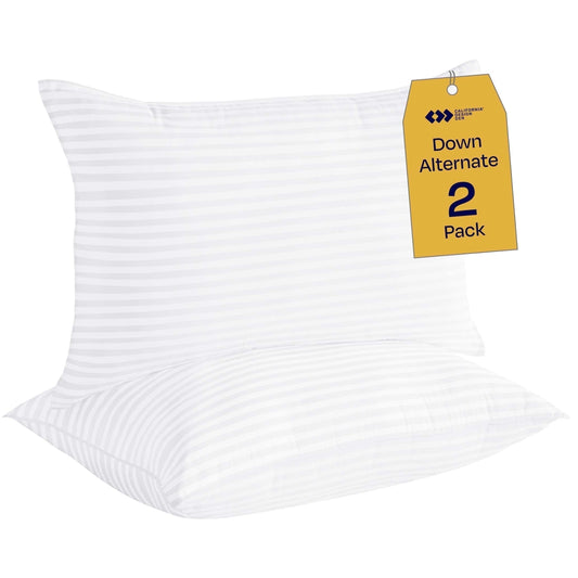 Fluffy Shredded 2-Pack Comfort Bed Pillows Standard size set of 2 for Sleeping, Pillows, for Back, Stomach or Side Sleepers, 20 x 26 ... - Orthopedic Shredded Foam Bed Pillow Set - Default Title