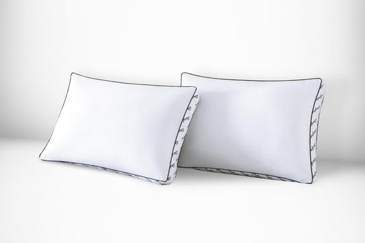 Orthopedic Support Cozy Gusseted Bed Pillow Standard, White - Ergonomic Memory Foam Pillow for Neck Pain Support - Default Title