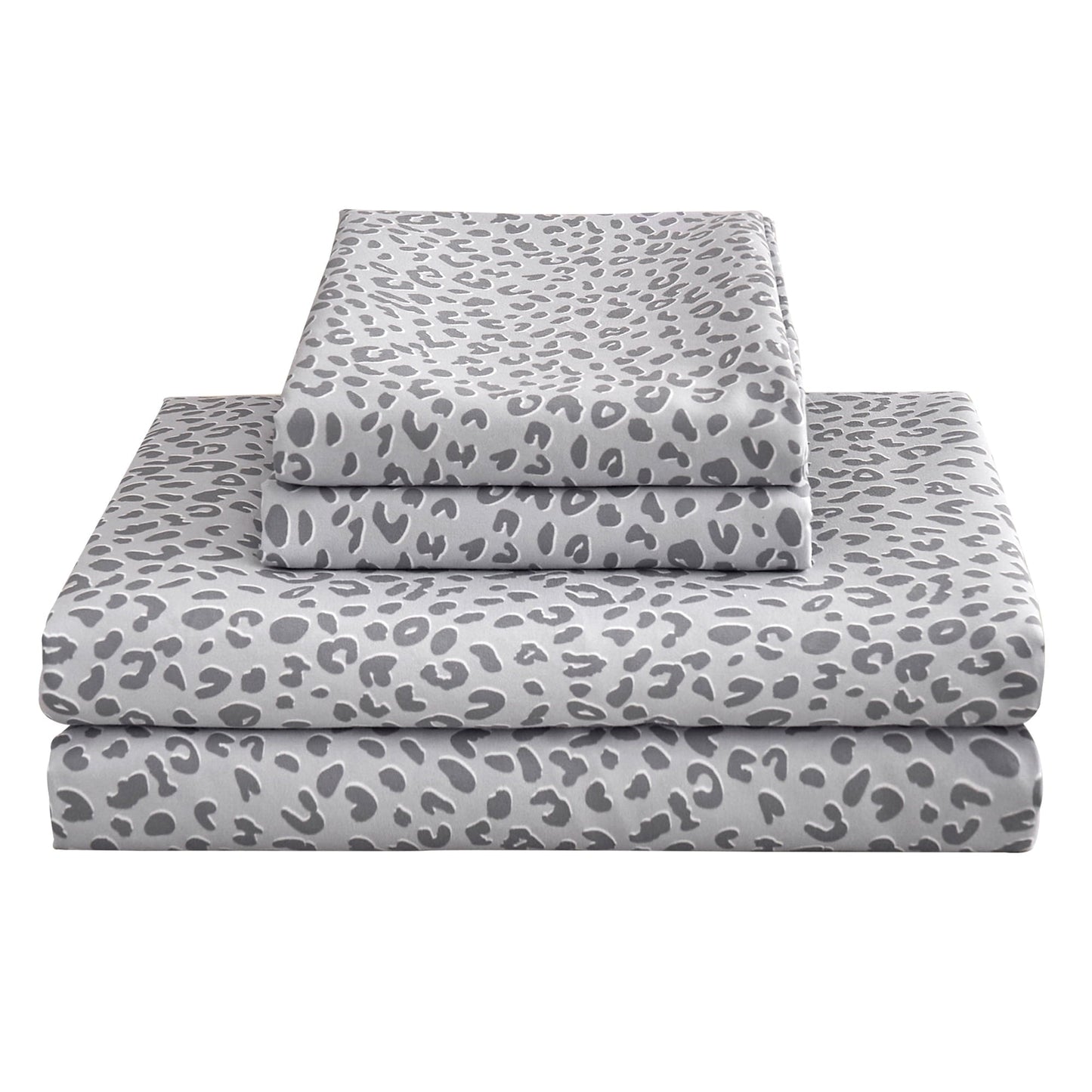 Wrinkle-Resistant Floral King Sheets, Soft Breathable Microfiber Printed Bed Sheet Set, Deep Pocket Non-Slip Fitted Sheet Included - Luxury Bed Sheet Set with Deep Pockets - Default Title