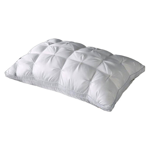 Fluffy Shredded Goose Down Pillow and Feather Pillows for Neck/Back/Side Sleepers, Premium Soft Down Fill Standard Size Pillow for Sl... - Orthopedic Shredded Foam Bed Pillow Set - Default Title